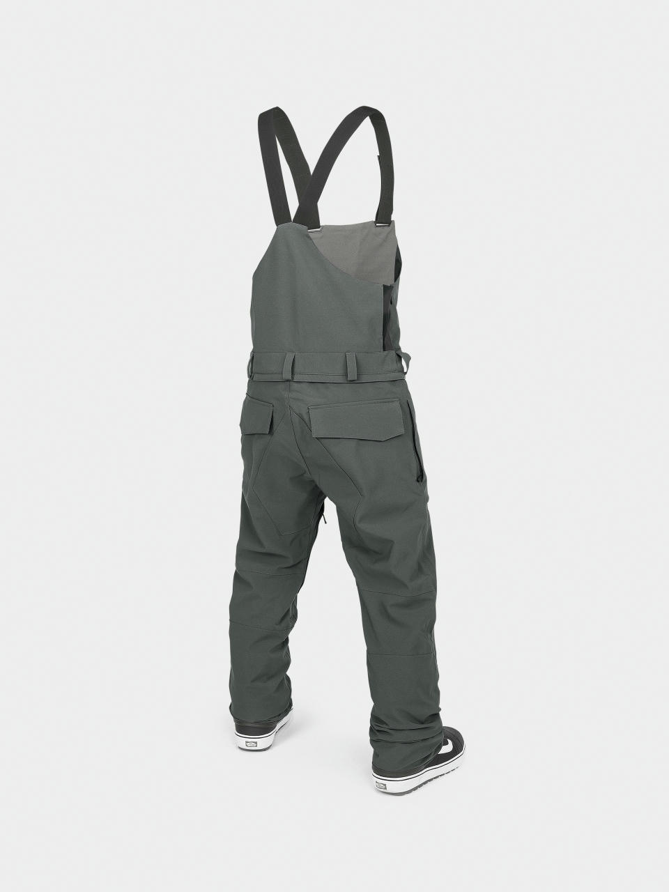 Pánske Snowboardové nohavice Volcom Roan Bib Overall (charcoal)