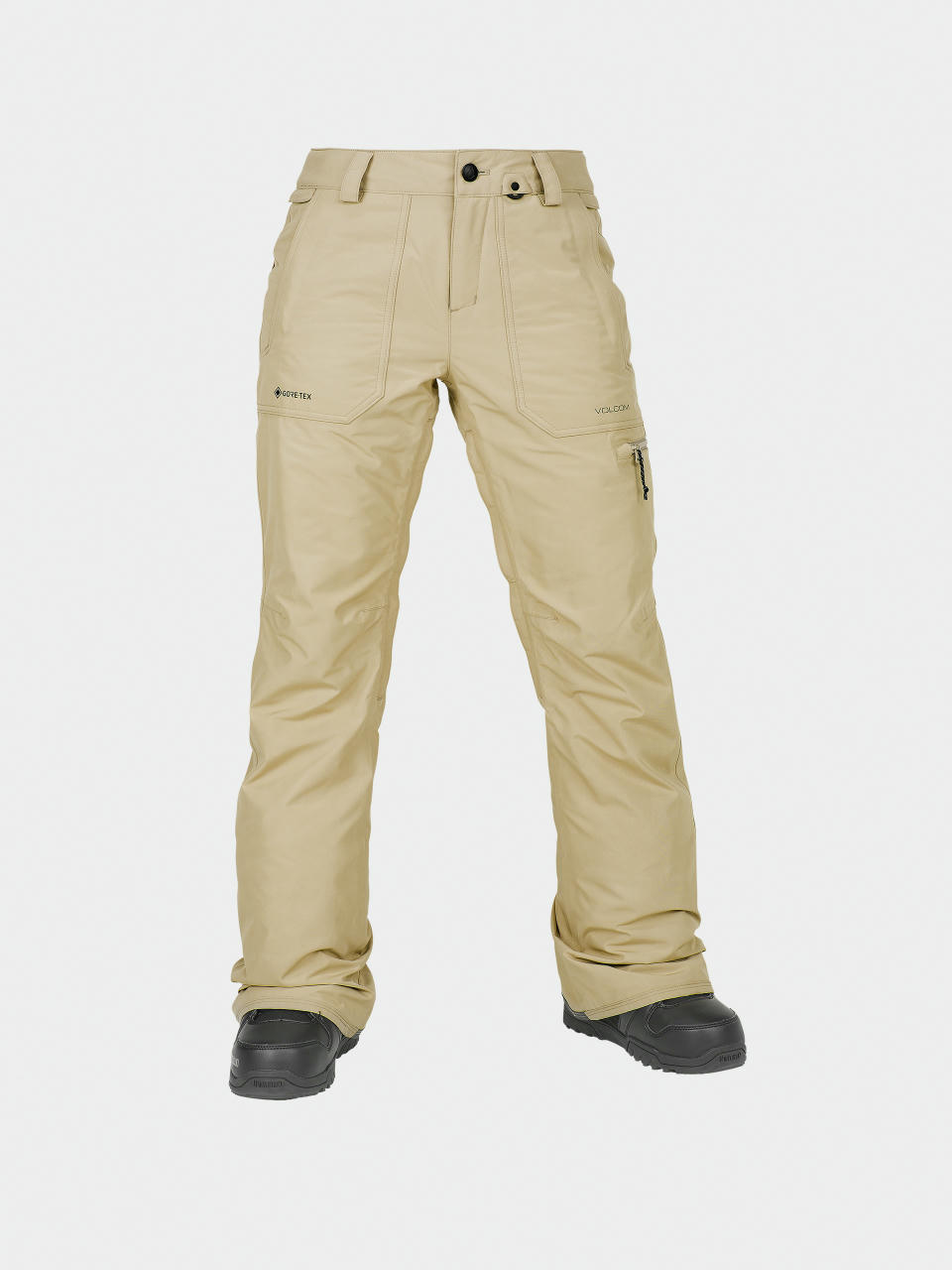 Dámske Snowboardové nohavice Volcom Knox Ins Gore Tex (sand)