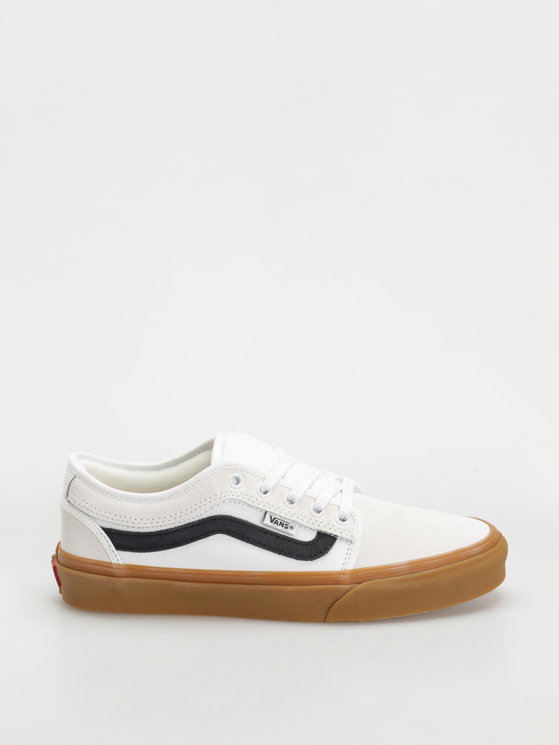 Topu00e1nky Vans Skate Chukka Low Sidestripe (white/black/gum)