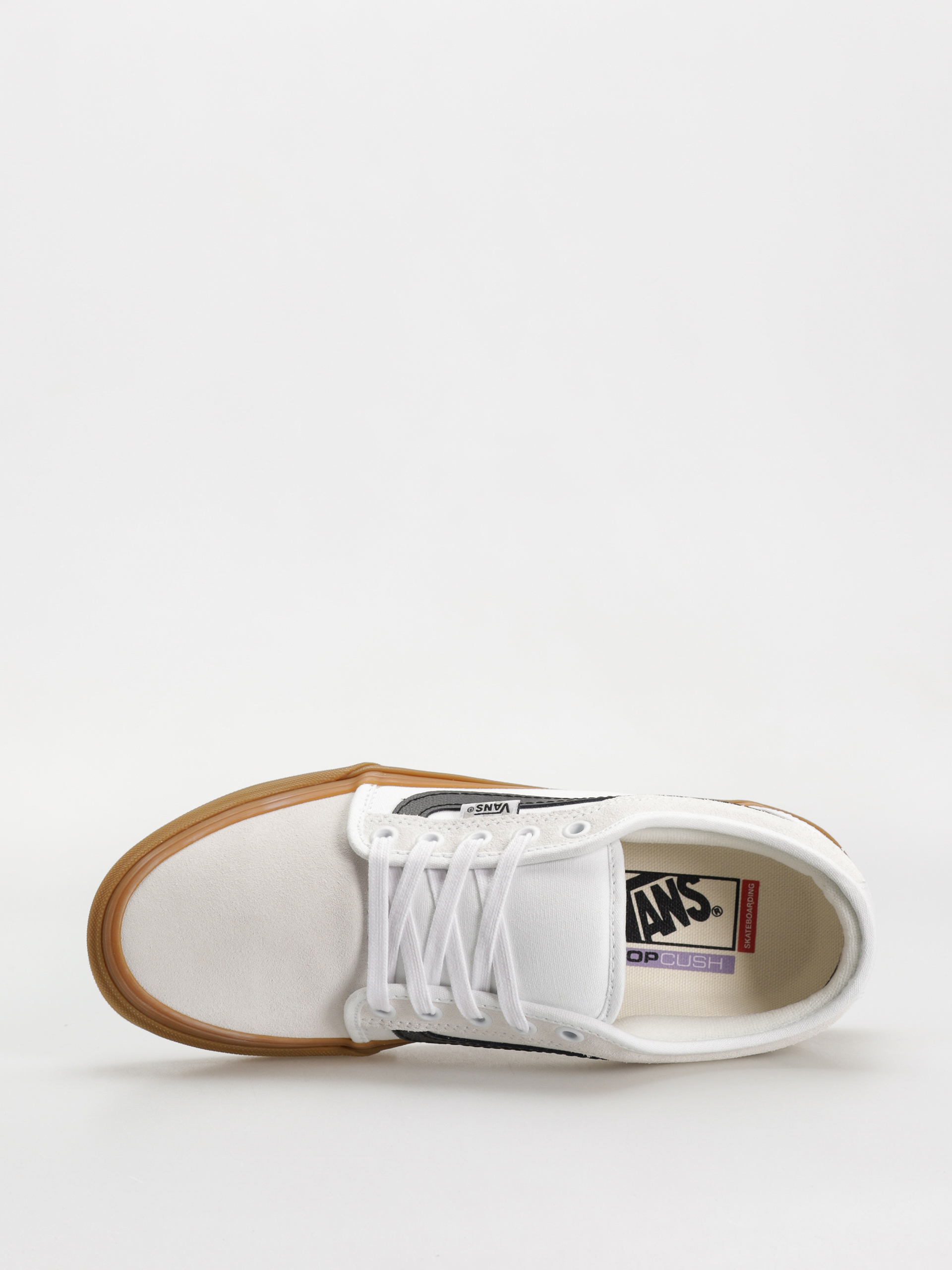 Topánky Vans Skate Chukka Low Sidestripe (white/black/gum)