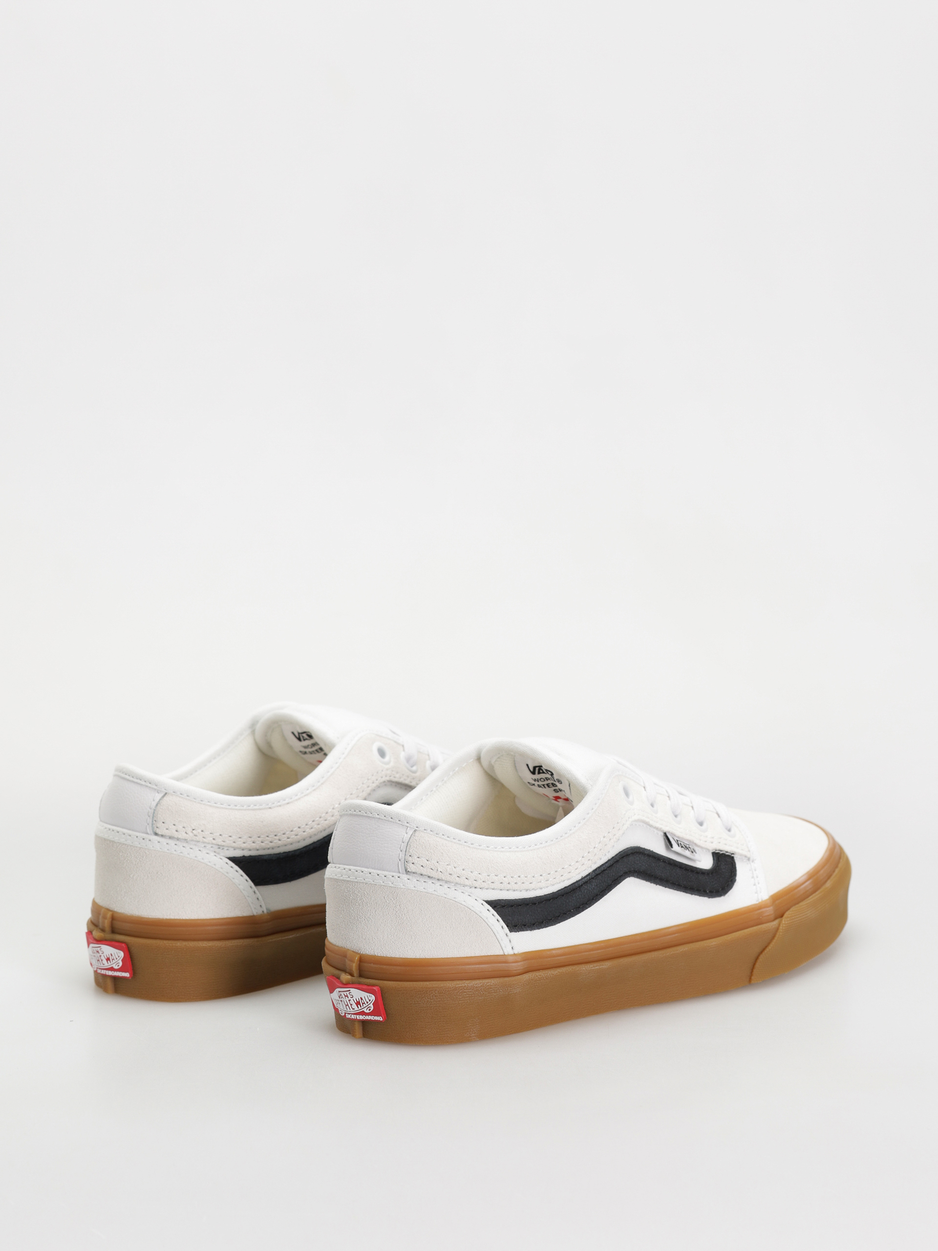 Topánky Vans Skate Chukka Low Sidestripe (white/black/gum)