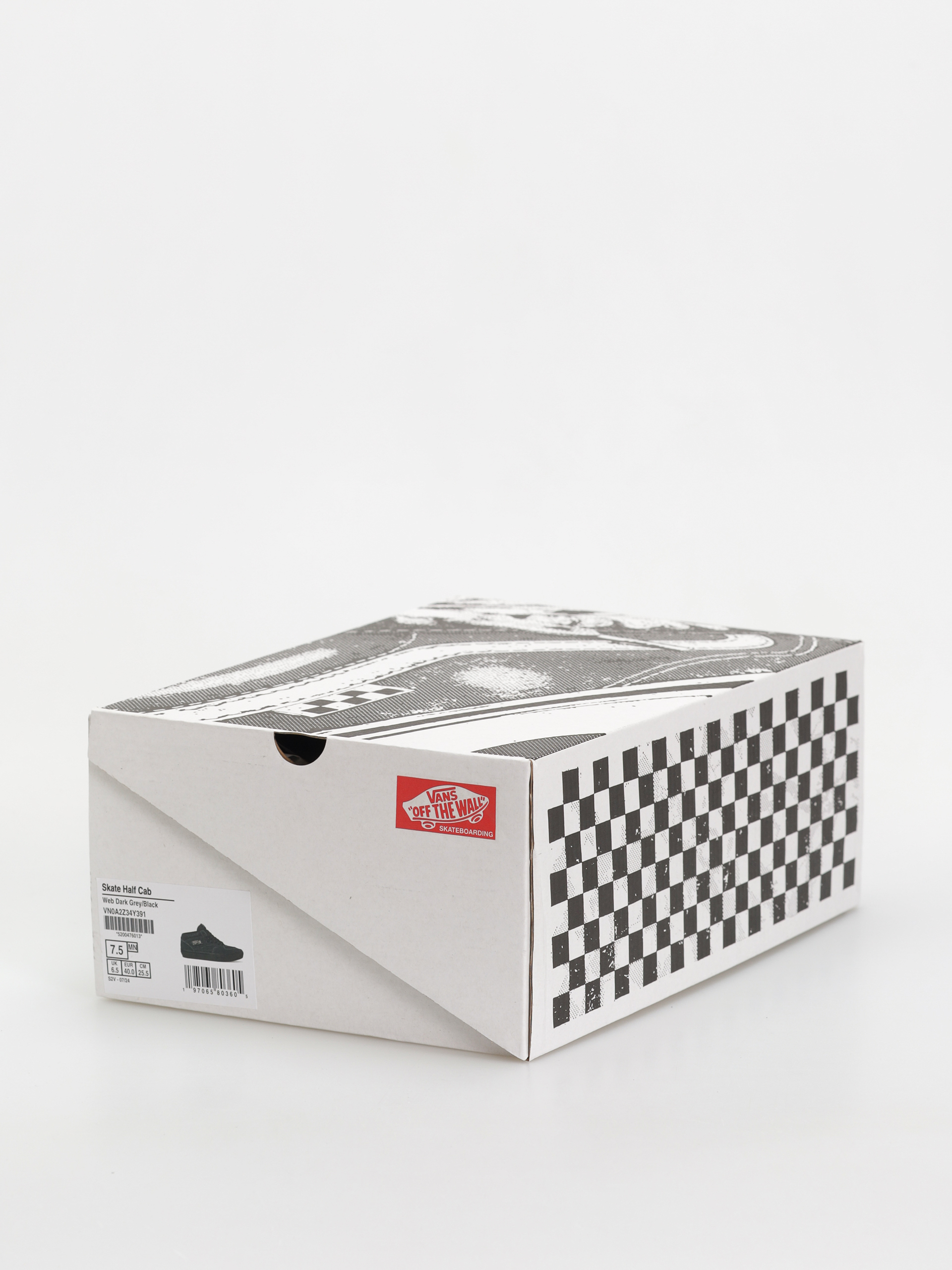 Topánky Vans Skate Half Cab (web dark grey/black)