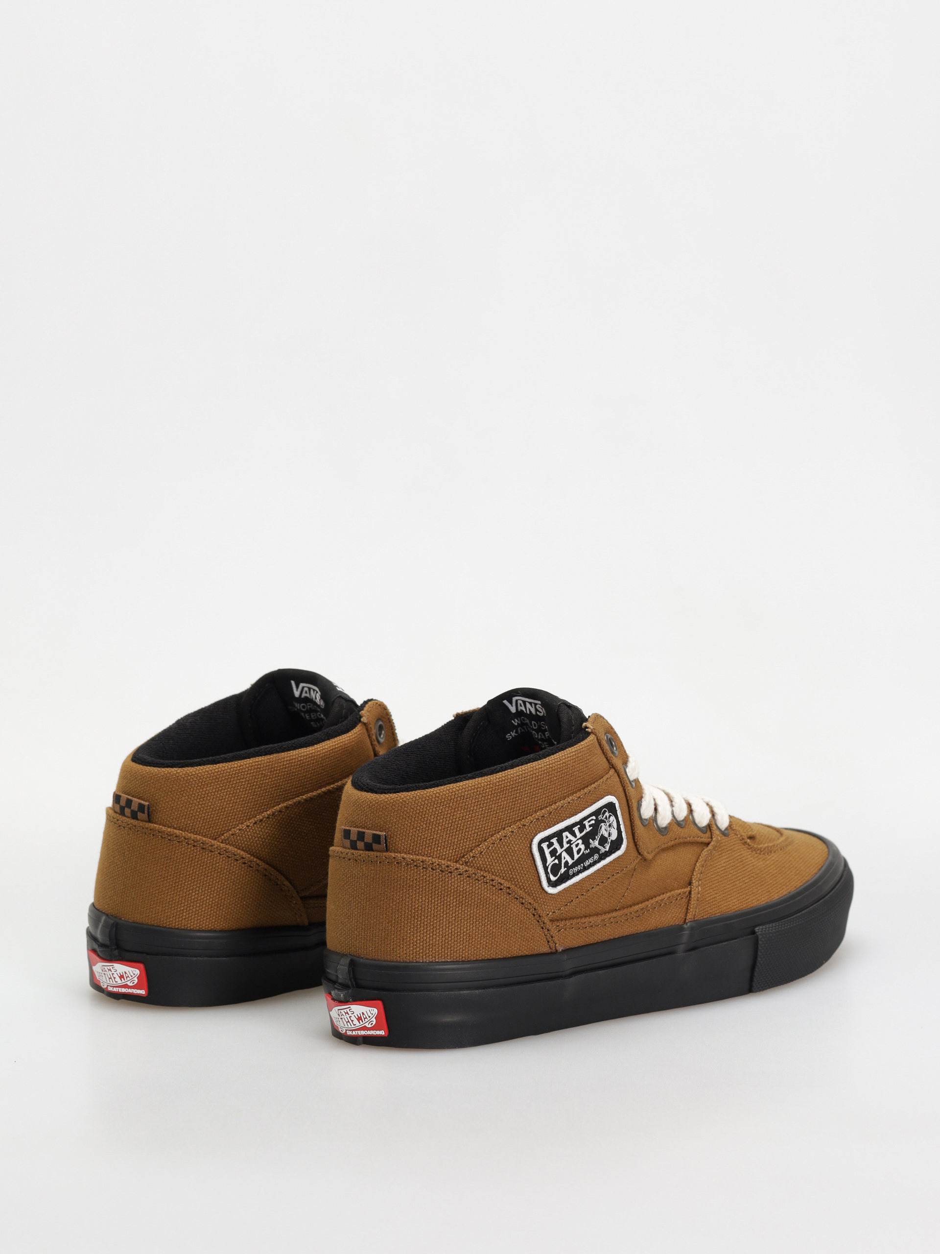 Topánky Vans Skate Half Cab (duck canvas golden brown/black)