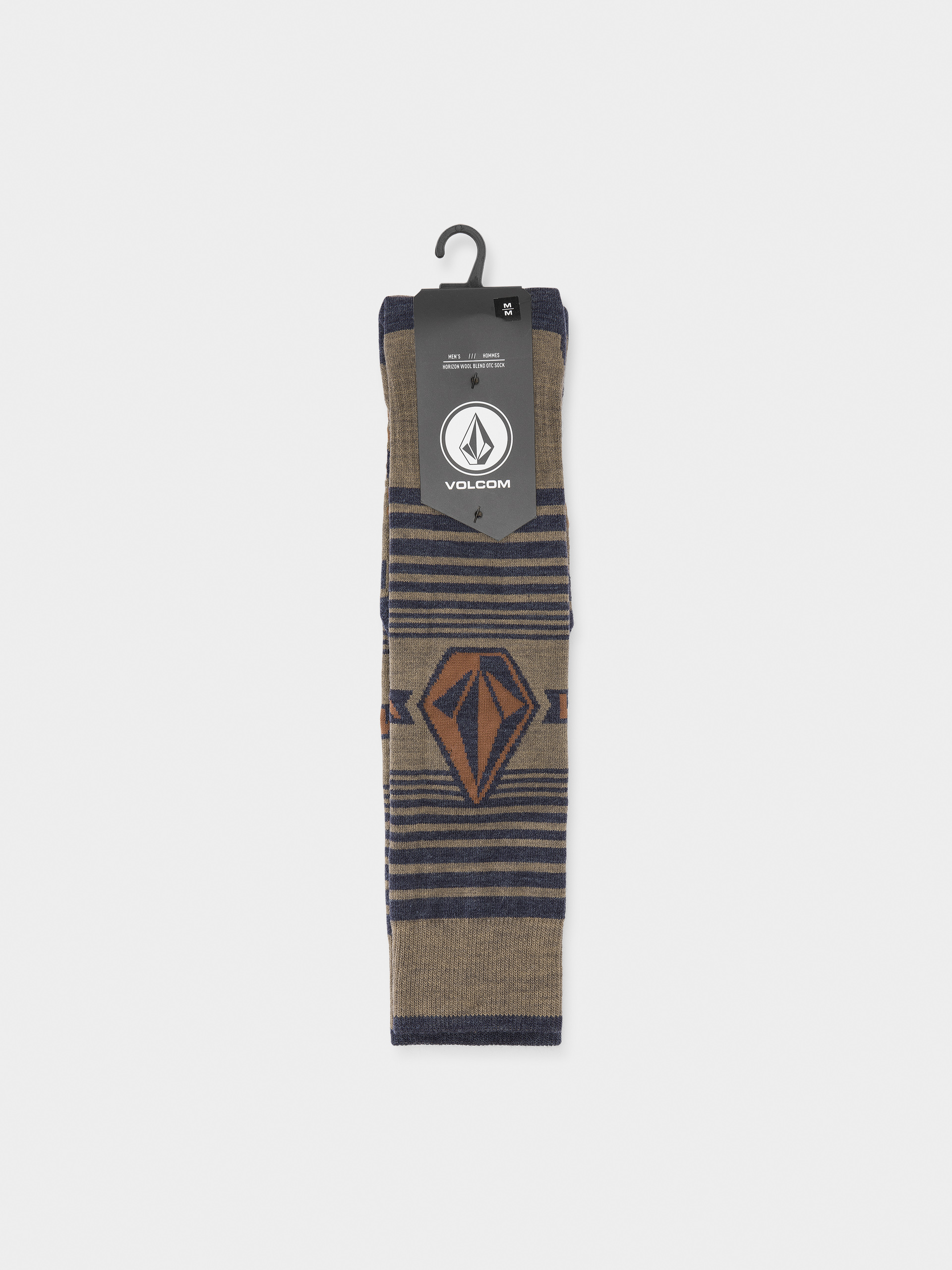 Ponožky Volcom Horizon Wool Blend Otc (chestnut brown)