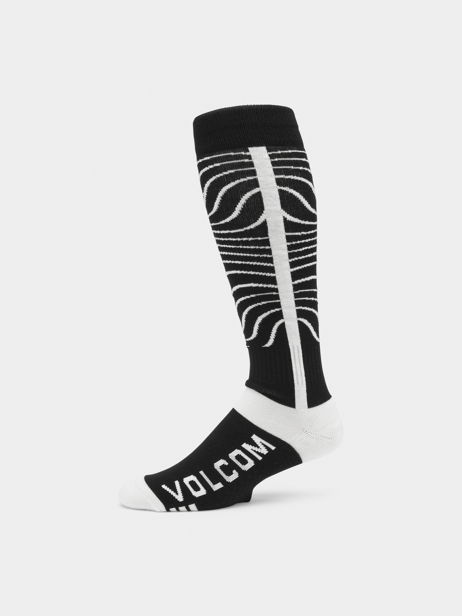 Ponožky Volcom Heavy Over The Calf (black)