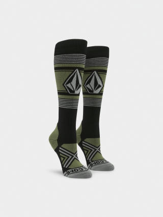 Ponožky Volcom Stone Lines Otc Wmn (lichen green)