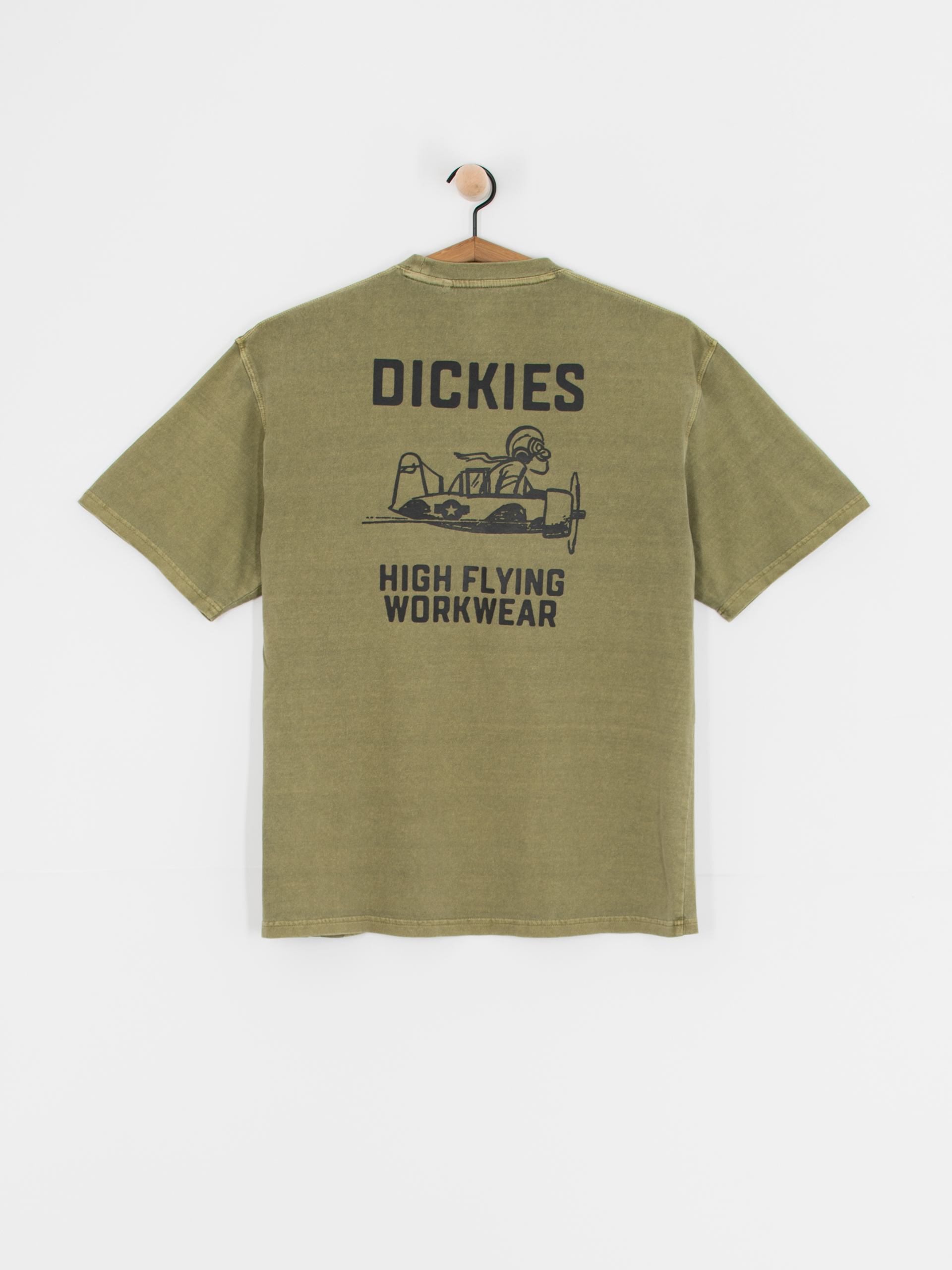 Tričko Dickies High Flying Workwear (imperial green)