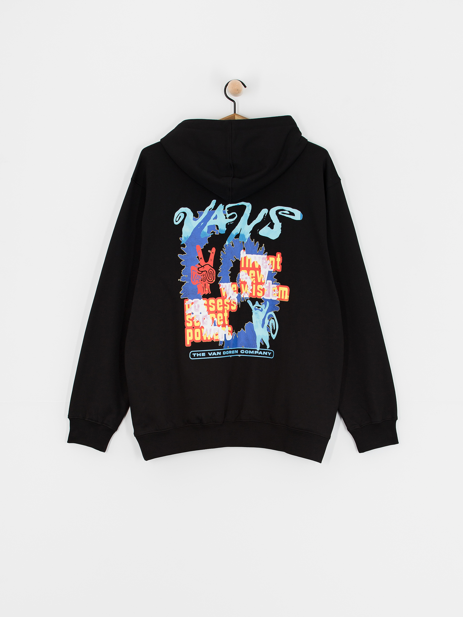 Mikina s kapucňou Vans New Vdc Loose HD (black)