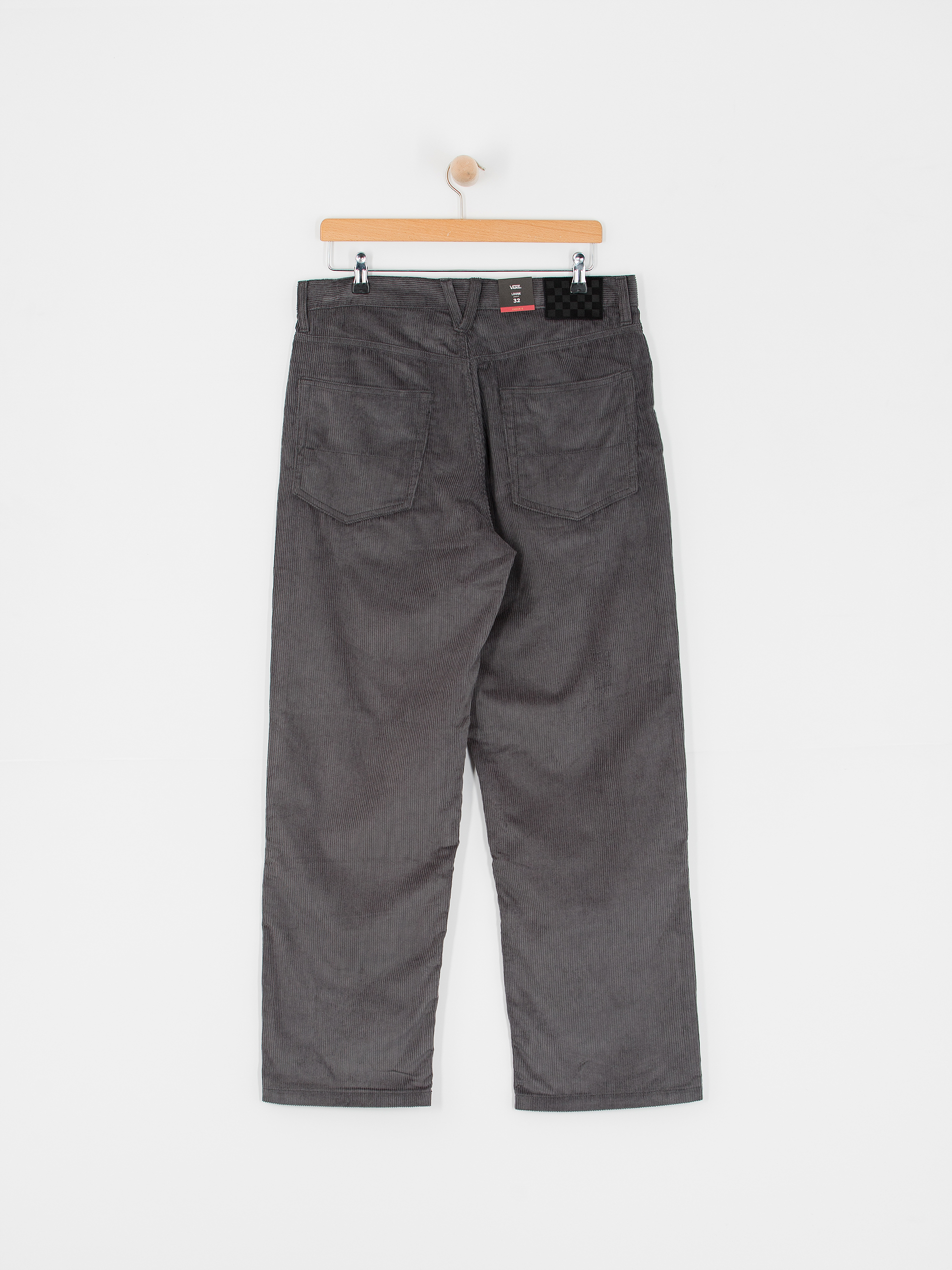 Nohavice Vans Check 5 Loose Corduroy (asphalt)