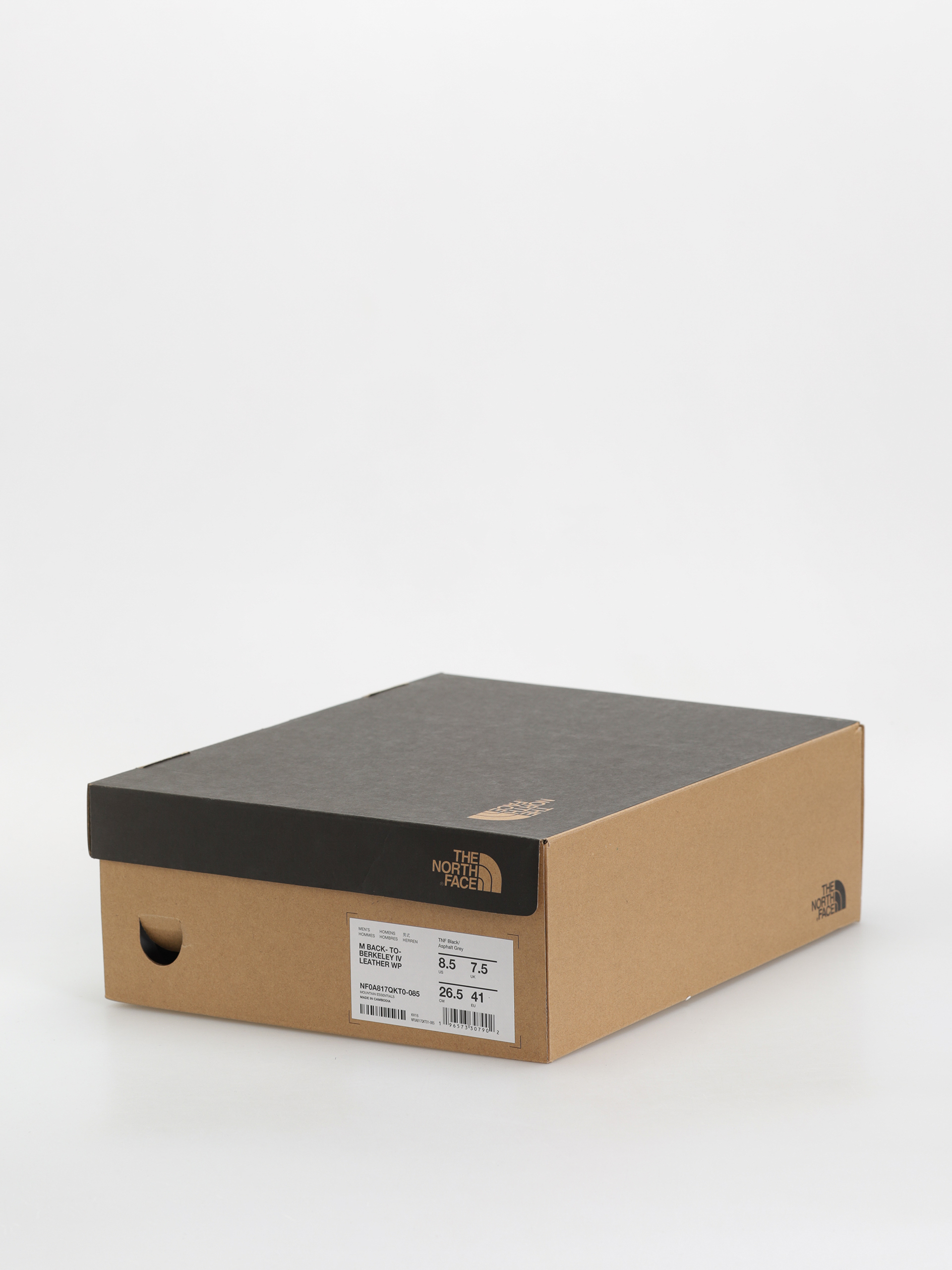 Topánky The North Face Back To Berkeley Iv Leather Wp (tnf black/asphalt grey)