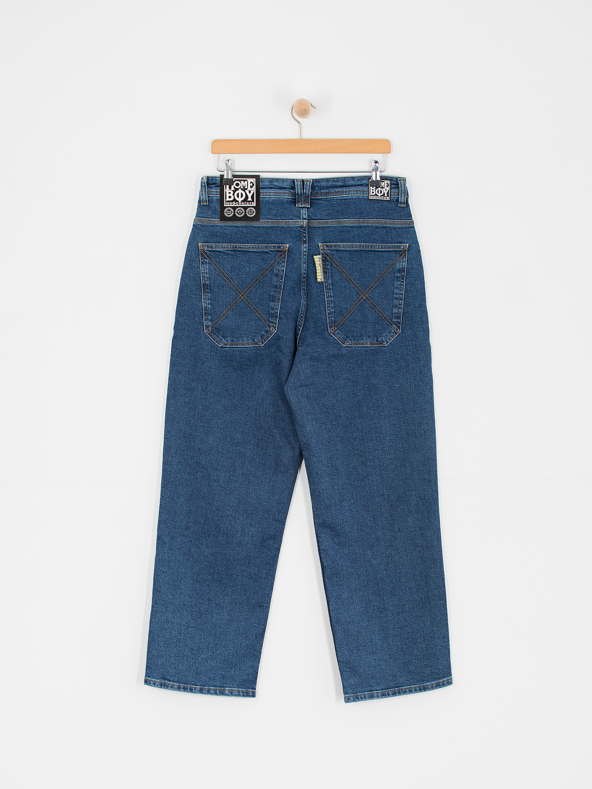 Nohavice Homeboy X Tra Baggy Denim (washed blue)