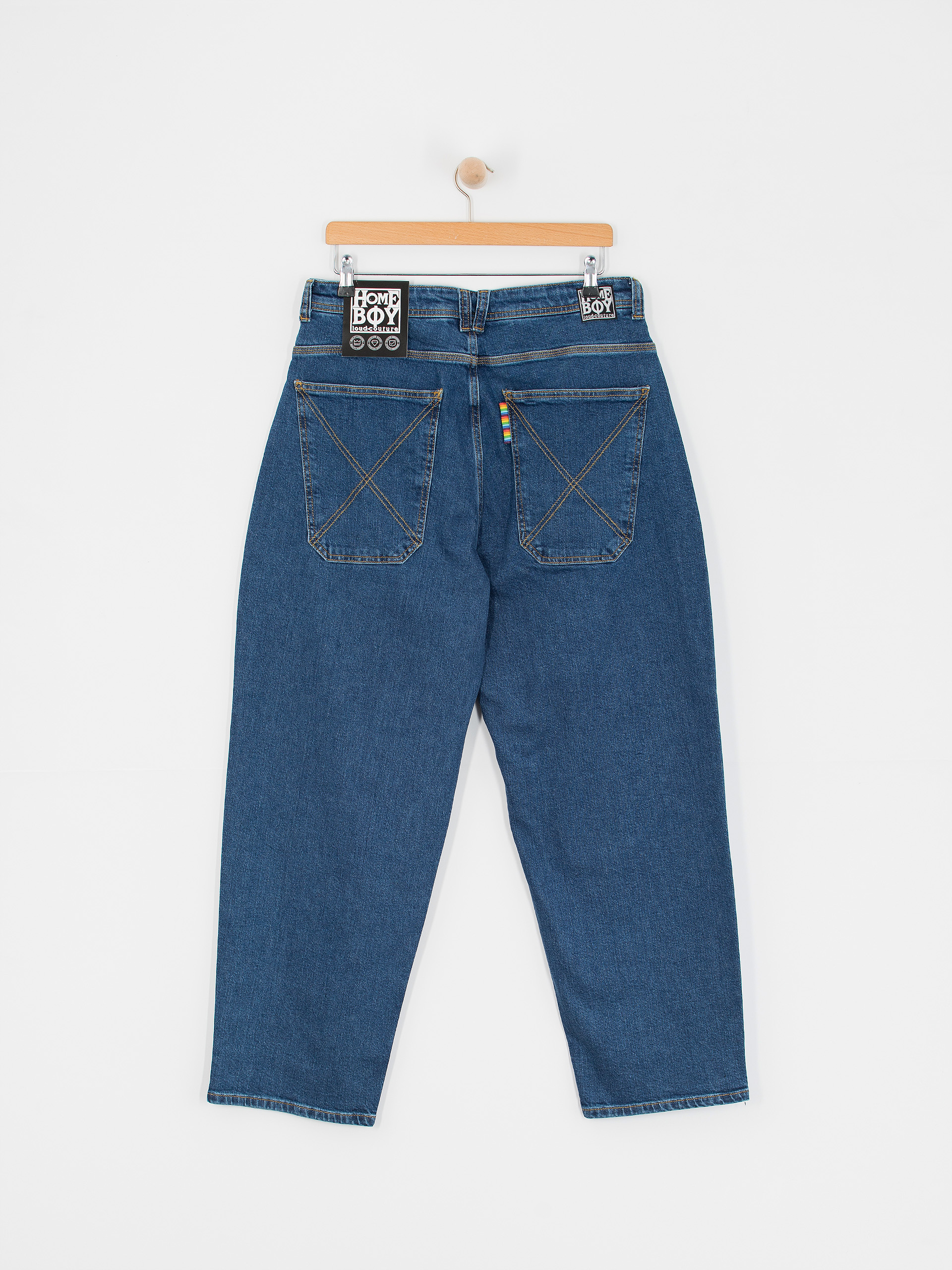 Nohavice Homeboy X Tra Monster Denim (washed blue)