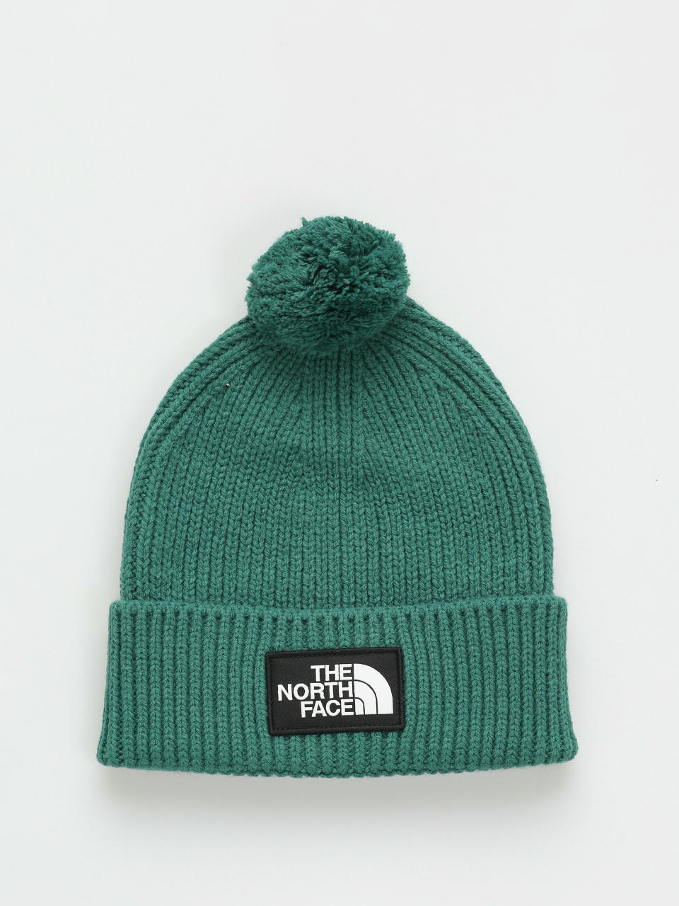 Čiapka The North Face Tnf Logo Box Pom (evergreen)