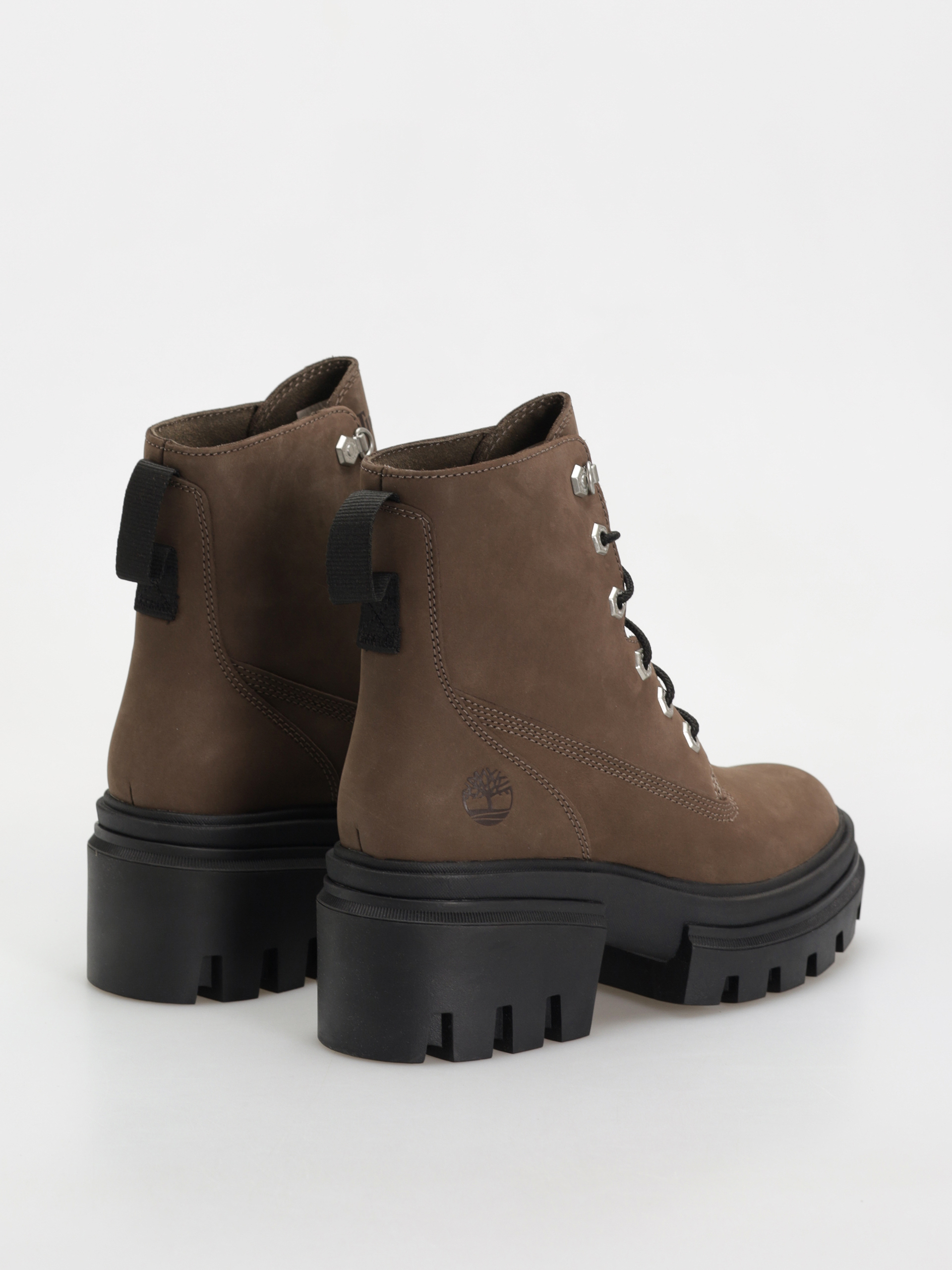 Zimné topánky Timberland Everleigh Mid Lace Up Wmn (medium brown nubuck)
