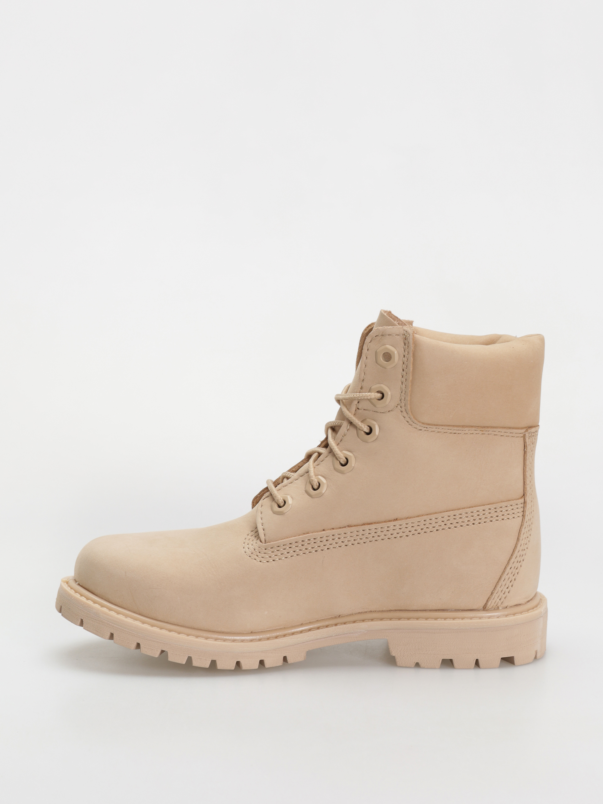 Zimné topánky Timberland Premium 6 Inch Lace Up Waterproof Wmn (light beige nubuck)