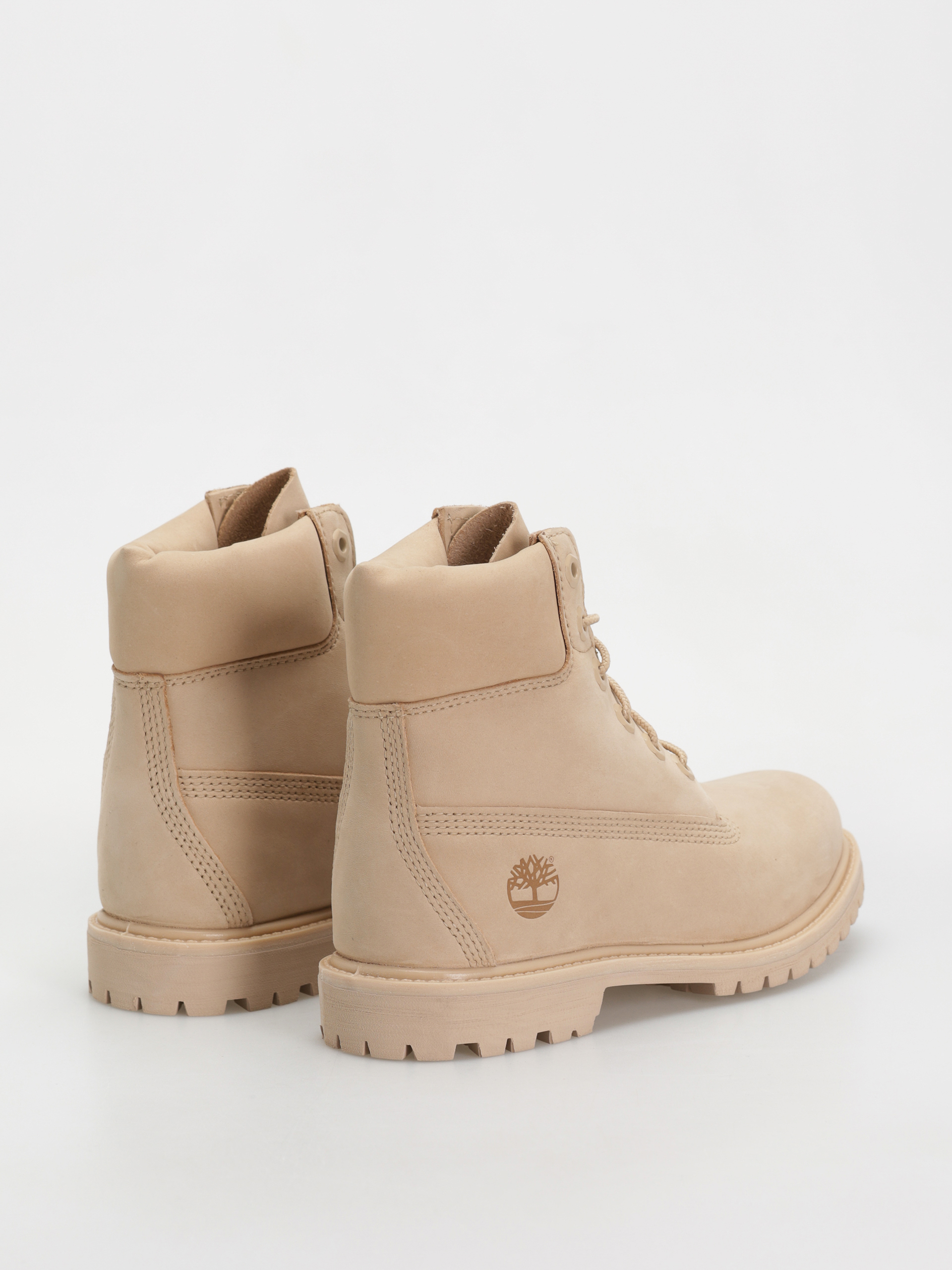 Zimné topánky Timberland Premium 6 Inch Lace Up Waterproof Wmn (light beige nubuck)