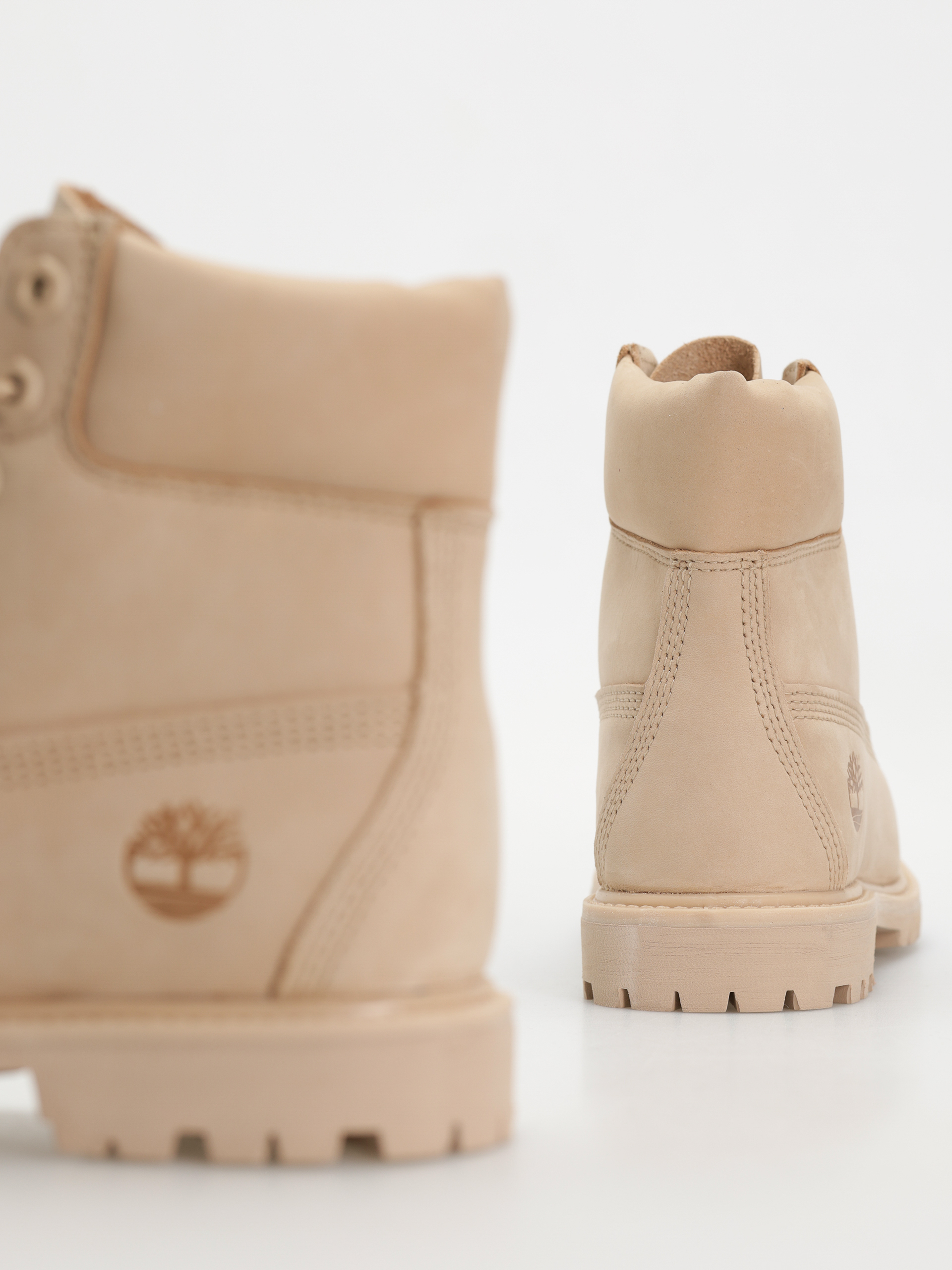 Zimné topánky Timberland Premium 6 Inch Lace Up Waterproof Wmn (light beige nubuck)