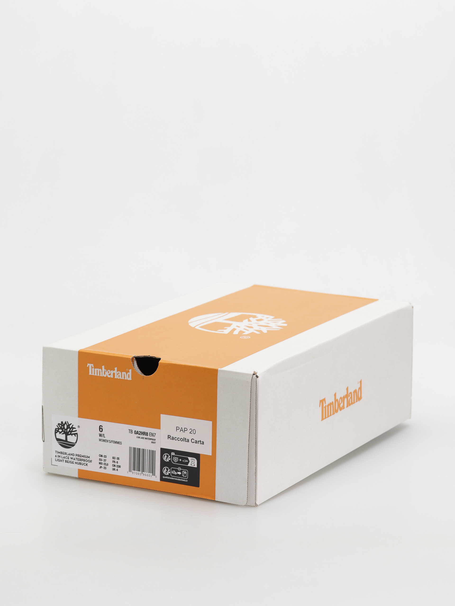Zimné topánky Timberland Premium 6 Inch Lace Up Waterproof Wmn (light beige nubuck)