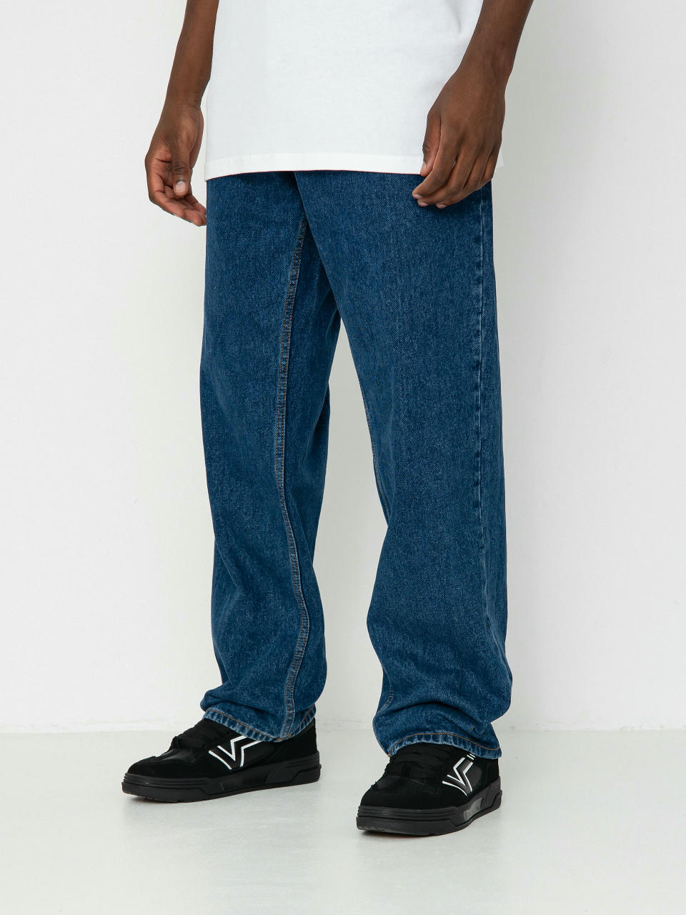 Nohavice OBEY Hardwork Denim (stonewash indigo)