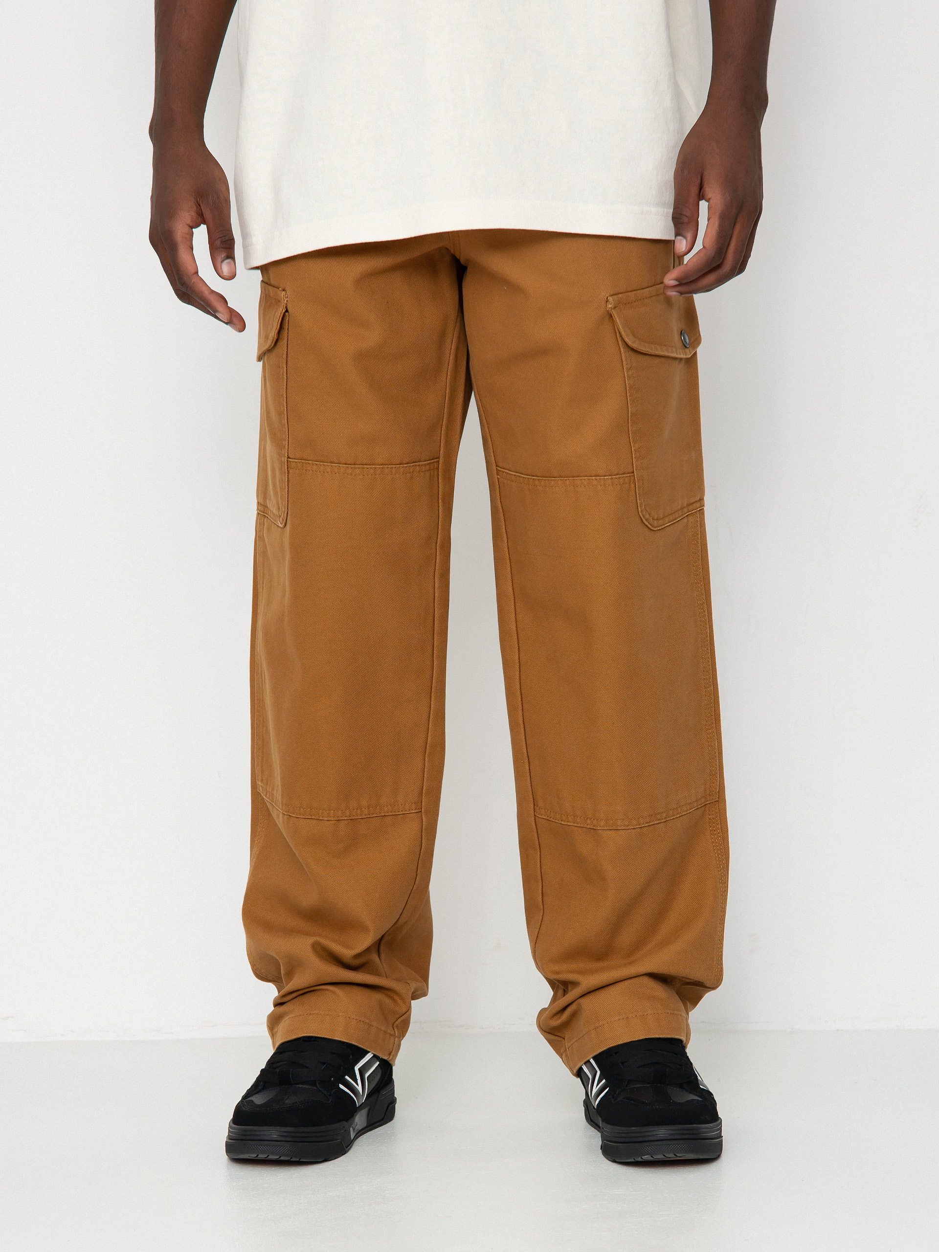 Nohavice Dickies Duck Canvas Cargo (brown duck)