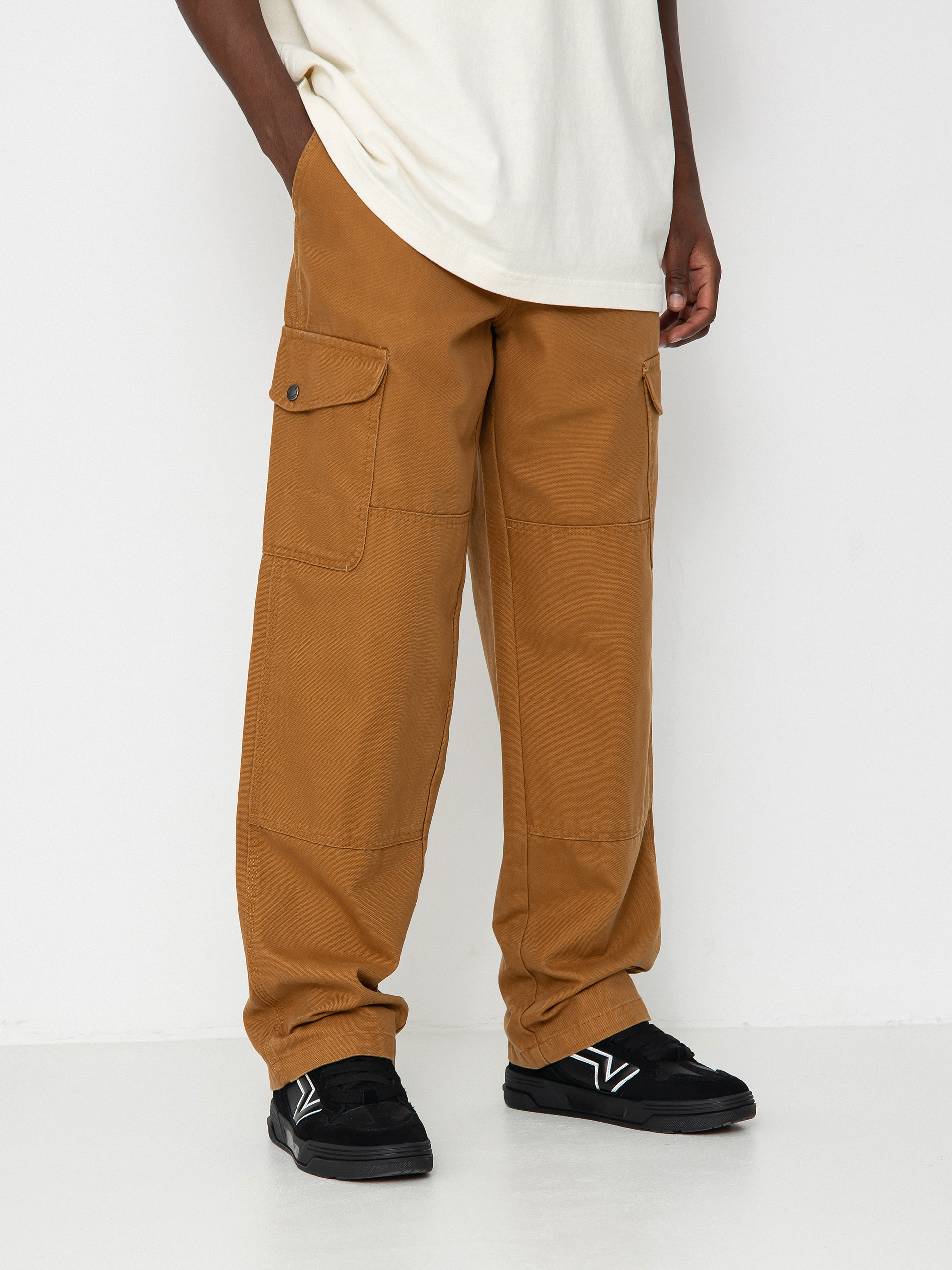 Nohavice Dickies Duck Canvas Cargo (brown duck)