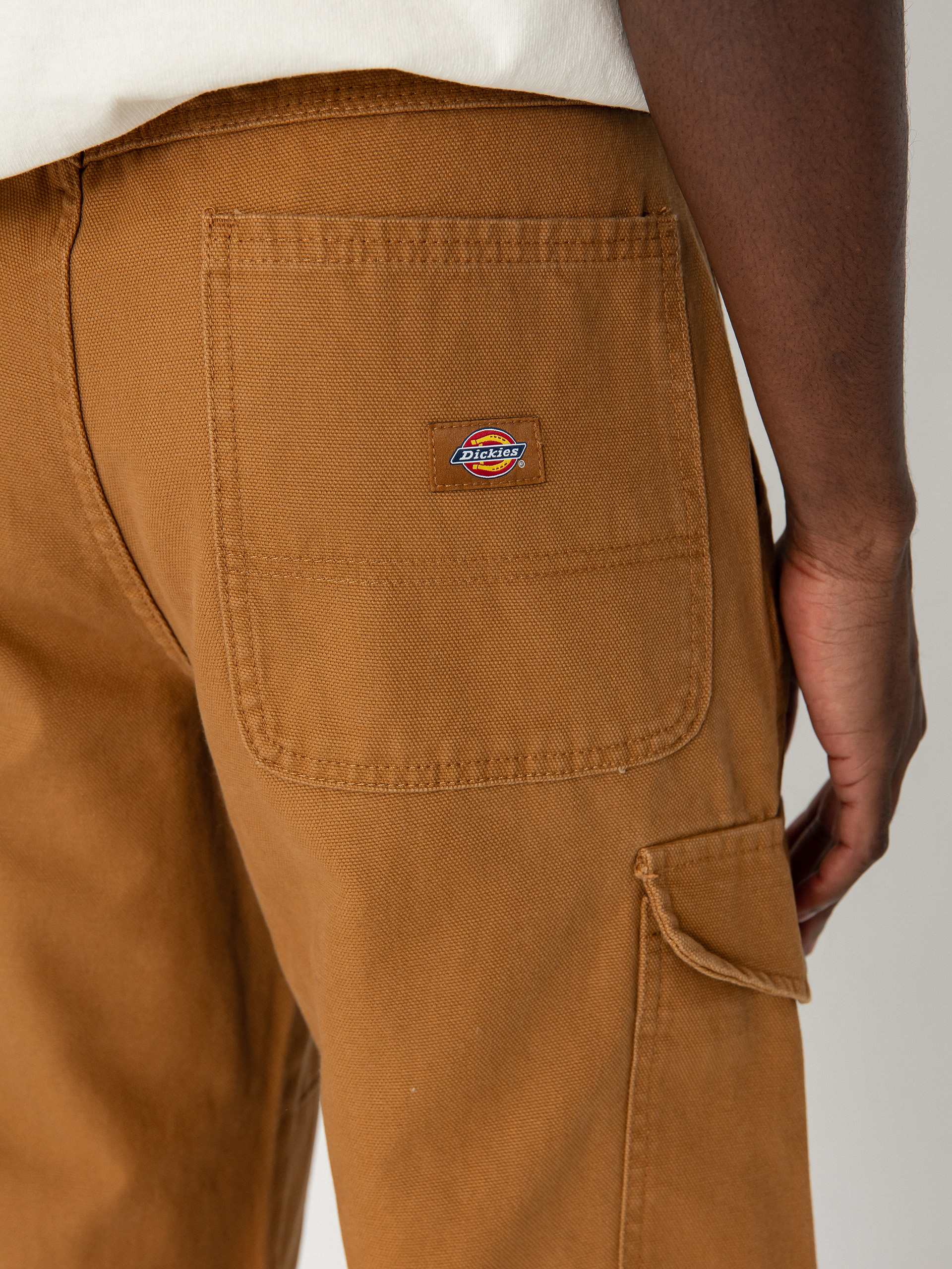 Nohavice Dickies Duck Canvas Cargo (brown duck)