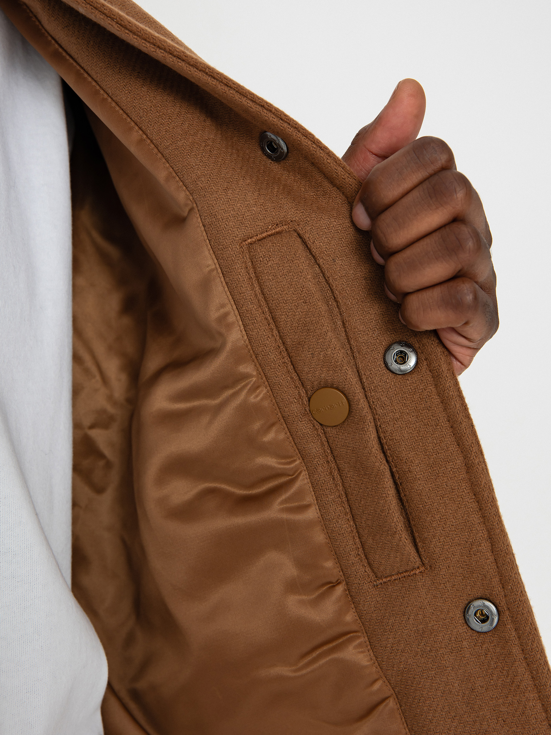 Bunda Carhartt WIP Brown Ducks Bomber (hamilton brown/wax)