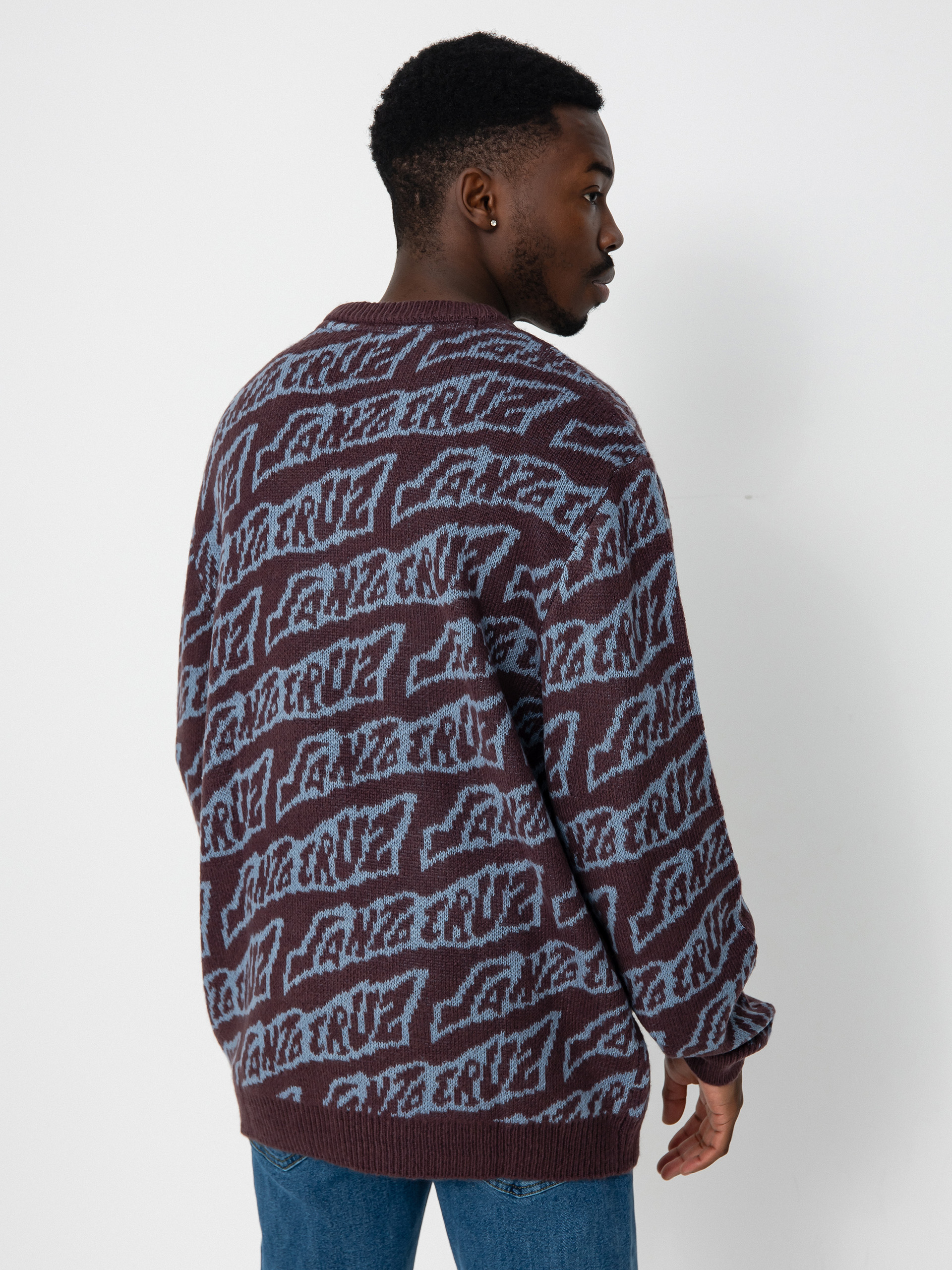 Mikina Santa Cruz Creep Repeat (blackcurrant creep repeat)