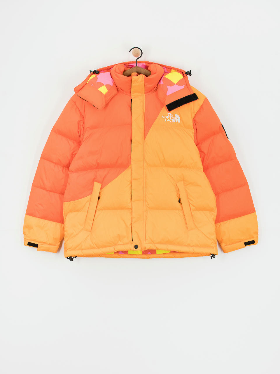 Bunda The North Face X Yinka Ilori Down Puffer (red orange/apricot glaz)