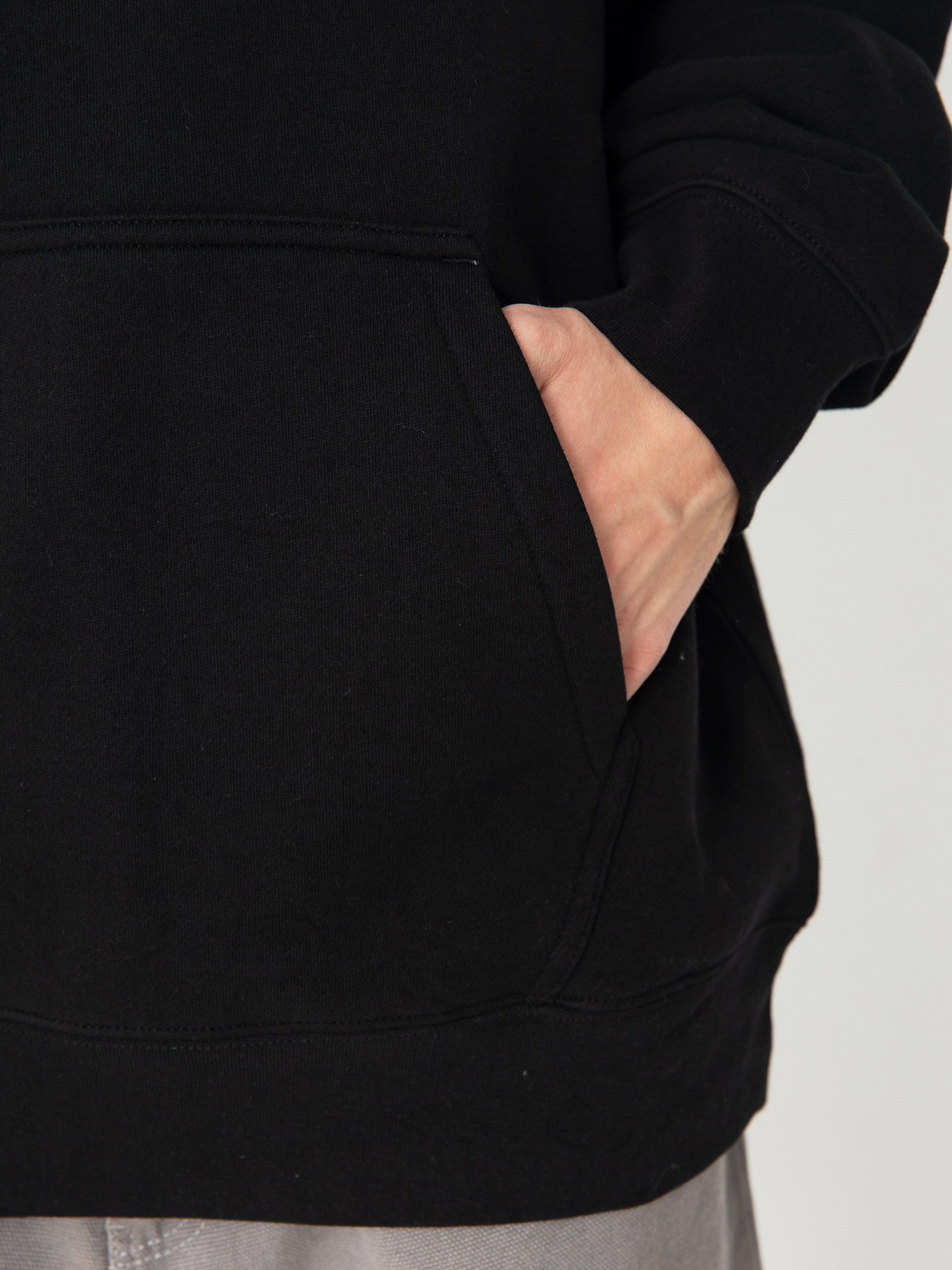 Mikina s kapucňou Fox X Kawasaki HD (black)