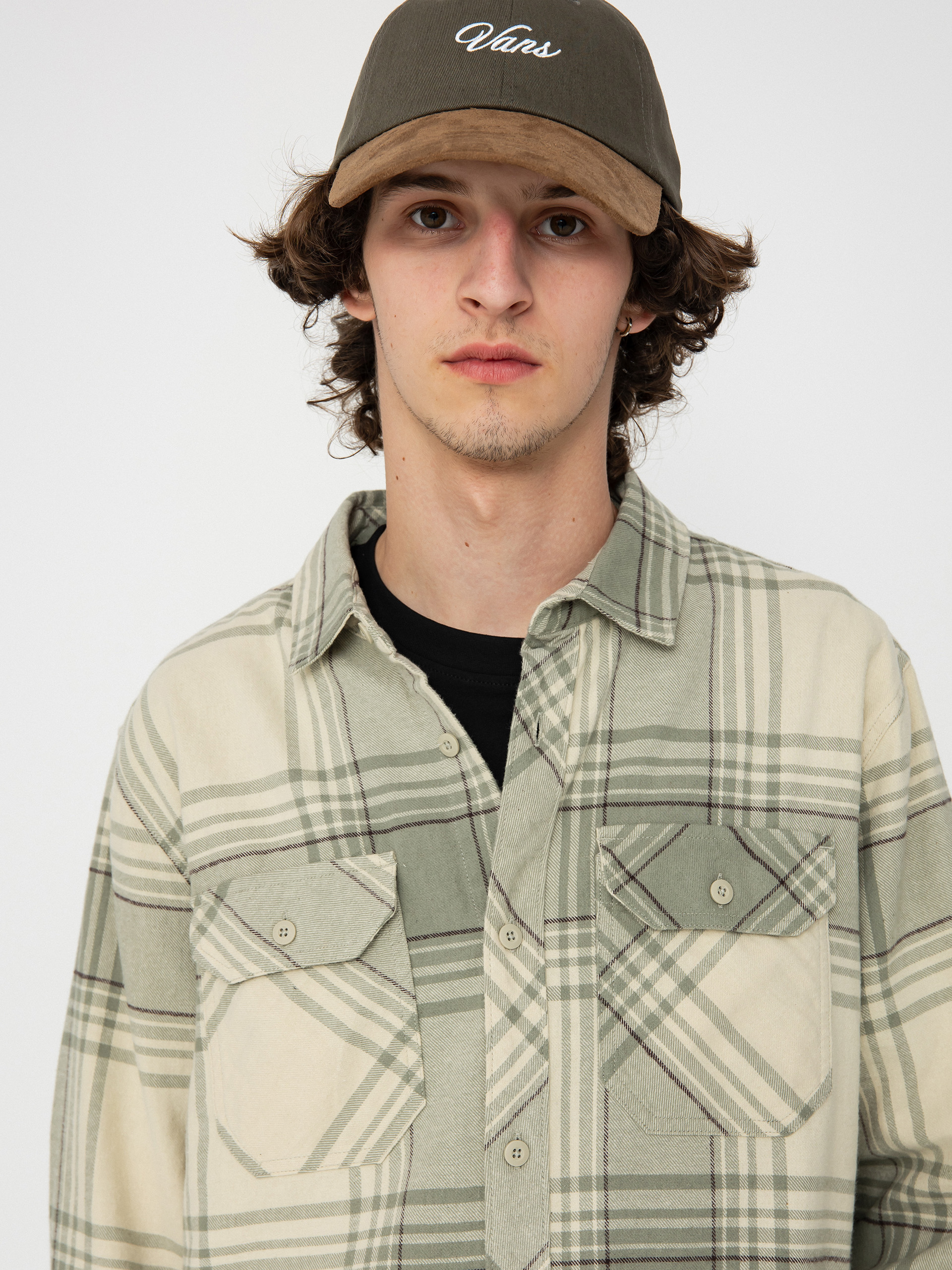 Košeľa Fox Traildust Flannel (cream)