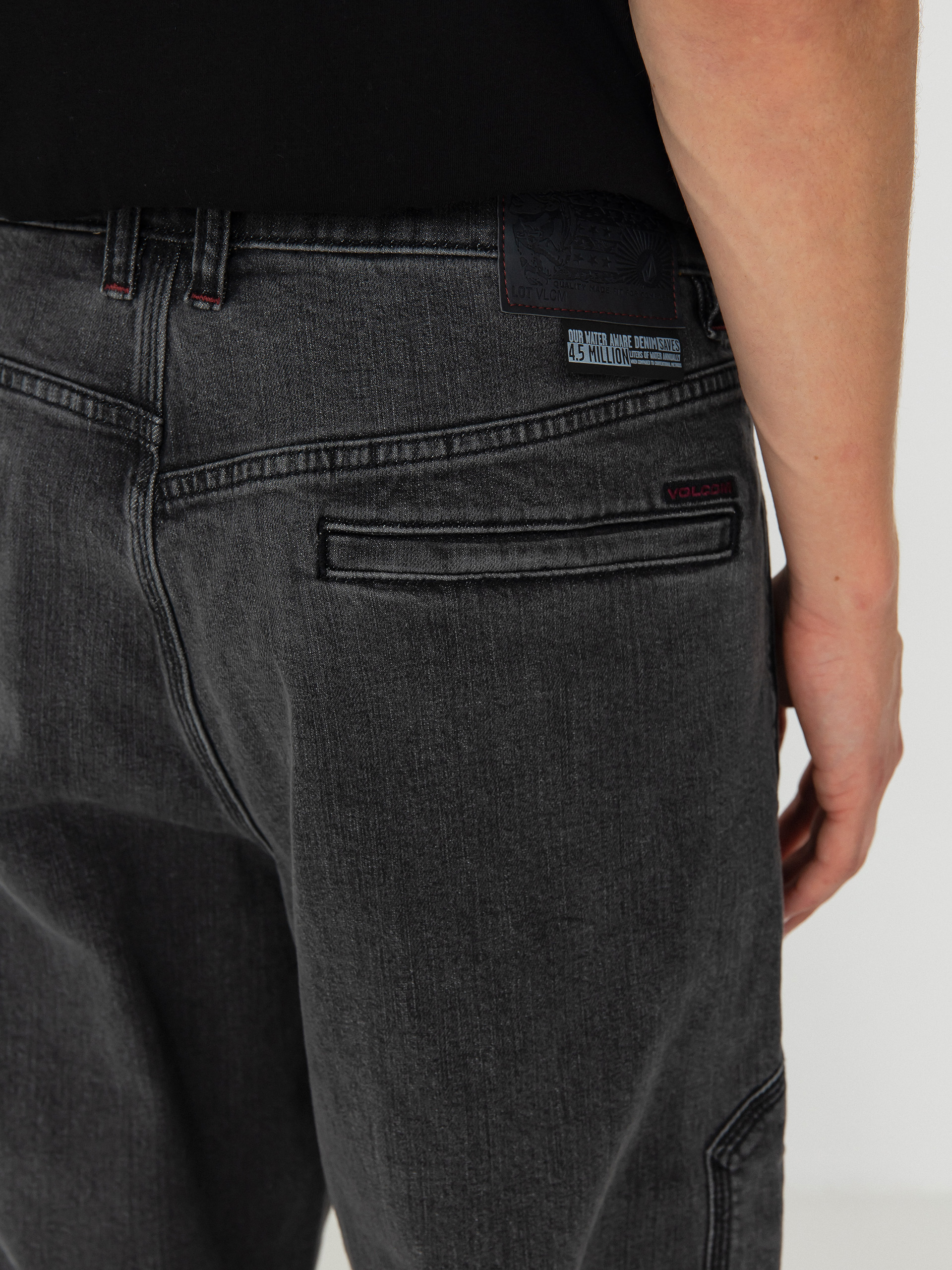 Nohavice Volcom Skate Vitals Remy S Denim (neutral grey)