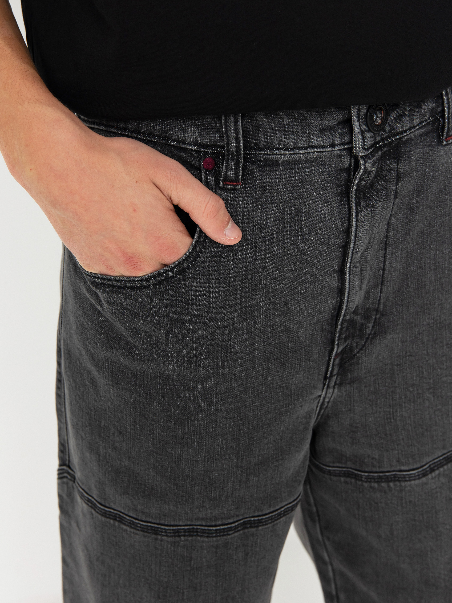 Nohavice Volcom Skate Vitals Remy S Denim (neutral grey)