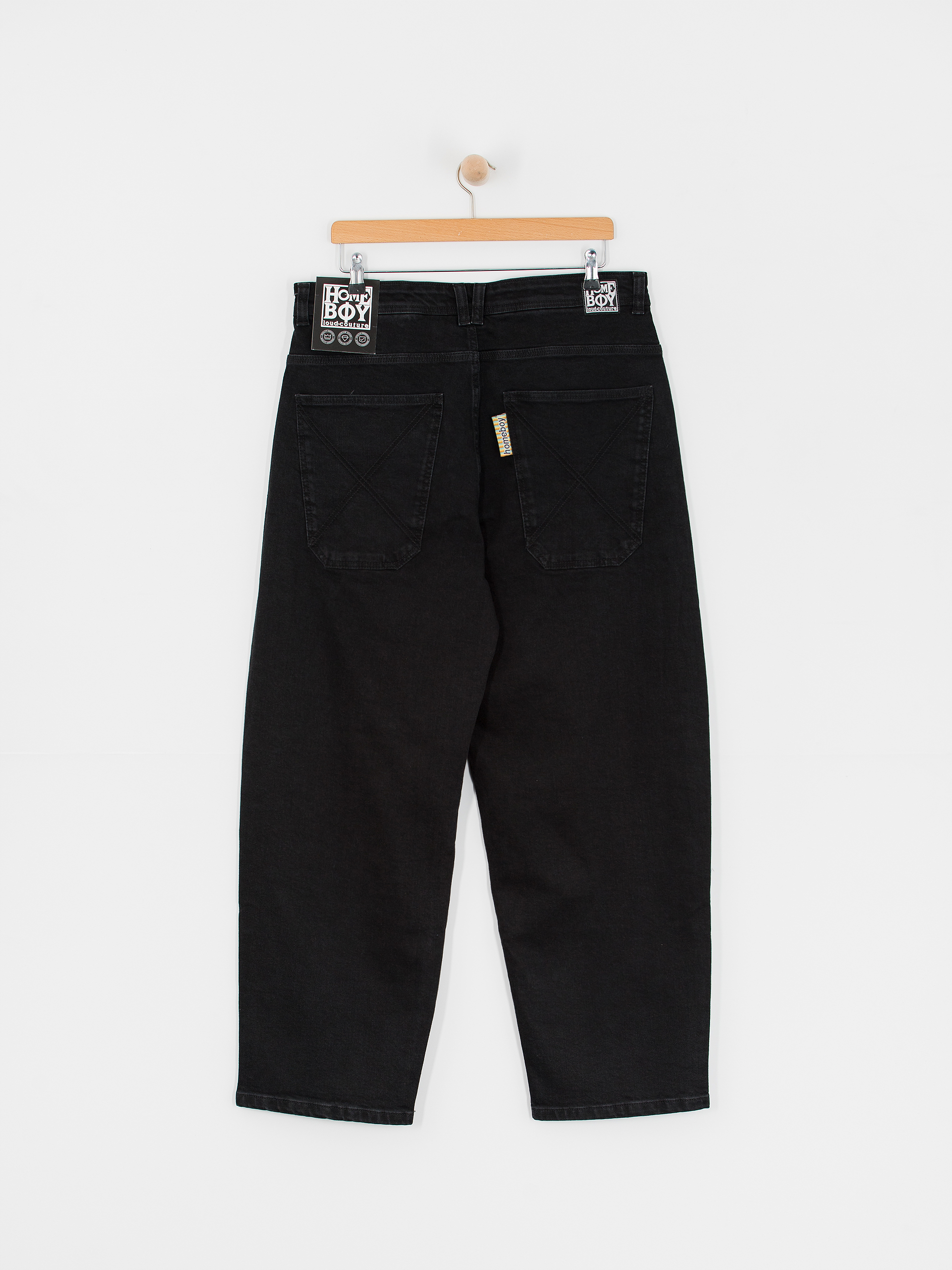 Nohavice Homeboy X Tra Monster Denim (washed black)
