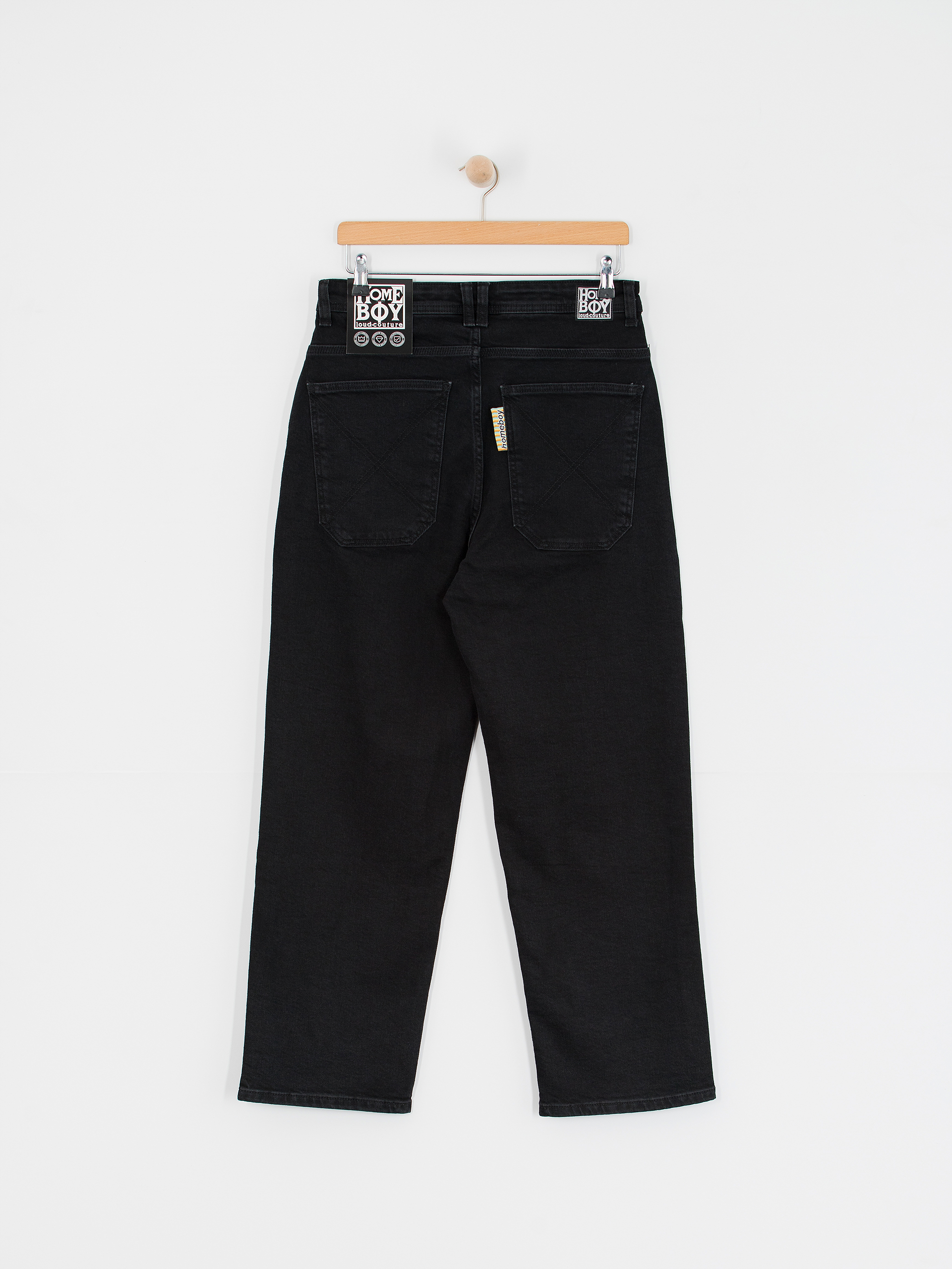 Nohavice Homeboy X Tra Baggy Denim (washed black)
