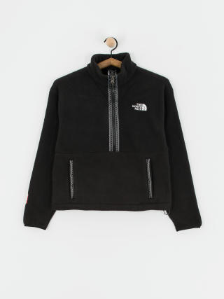 Flísová mikina The North Face Tnf Fleeski 1/4 Zip Wmn (tnf black)