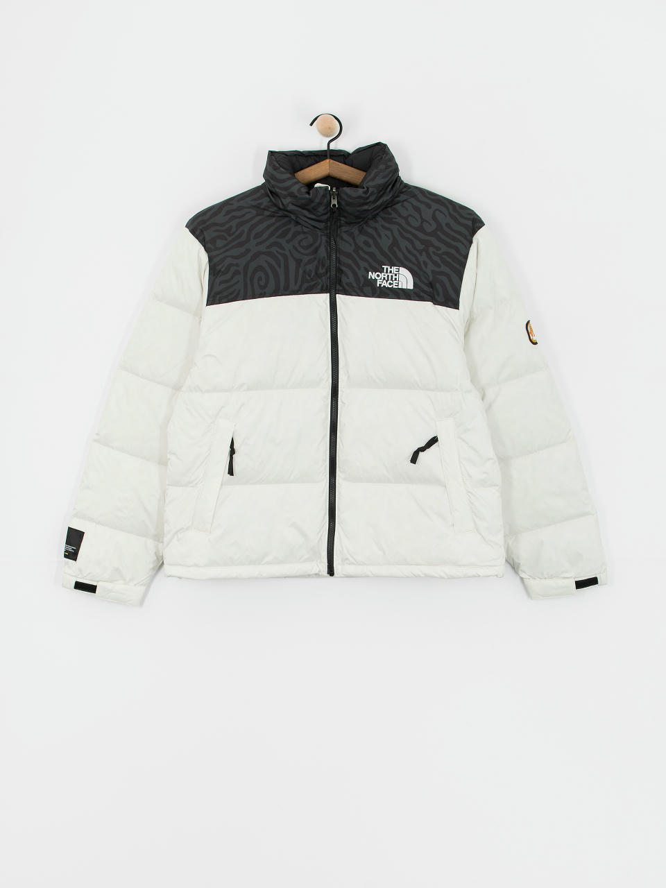 Bunda The North Face 1996 Retro Nuptse (white dune/tnf black tn)