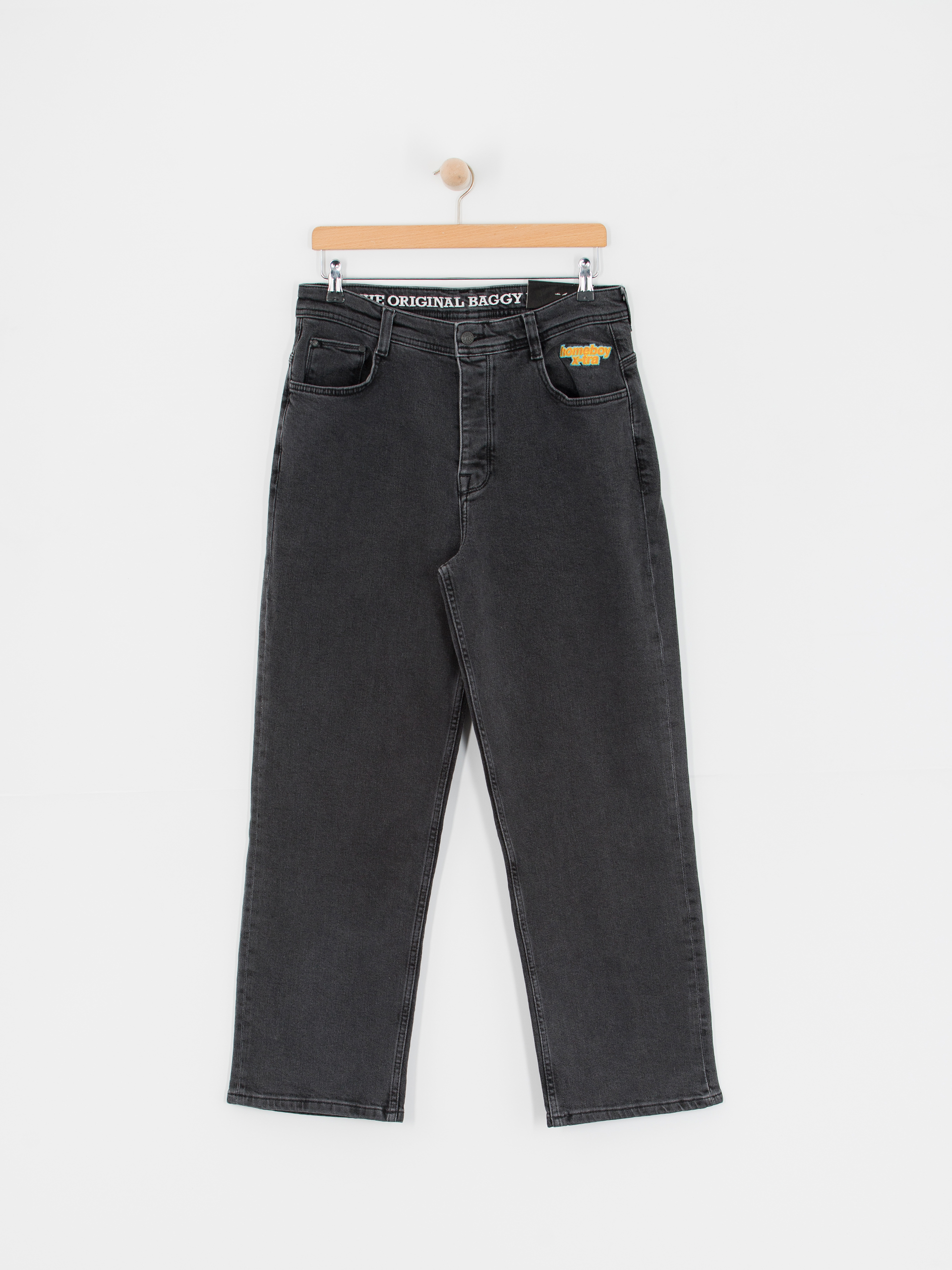 Nohavice Homeboy X Tra Baggy Denim (washed grey)