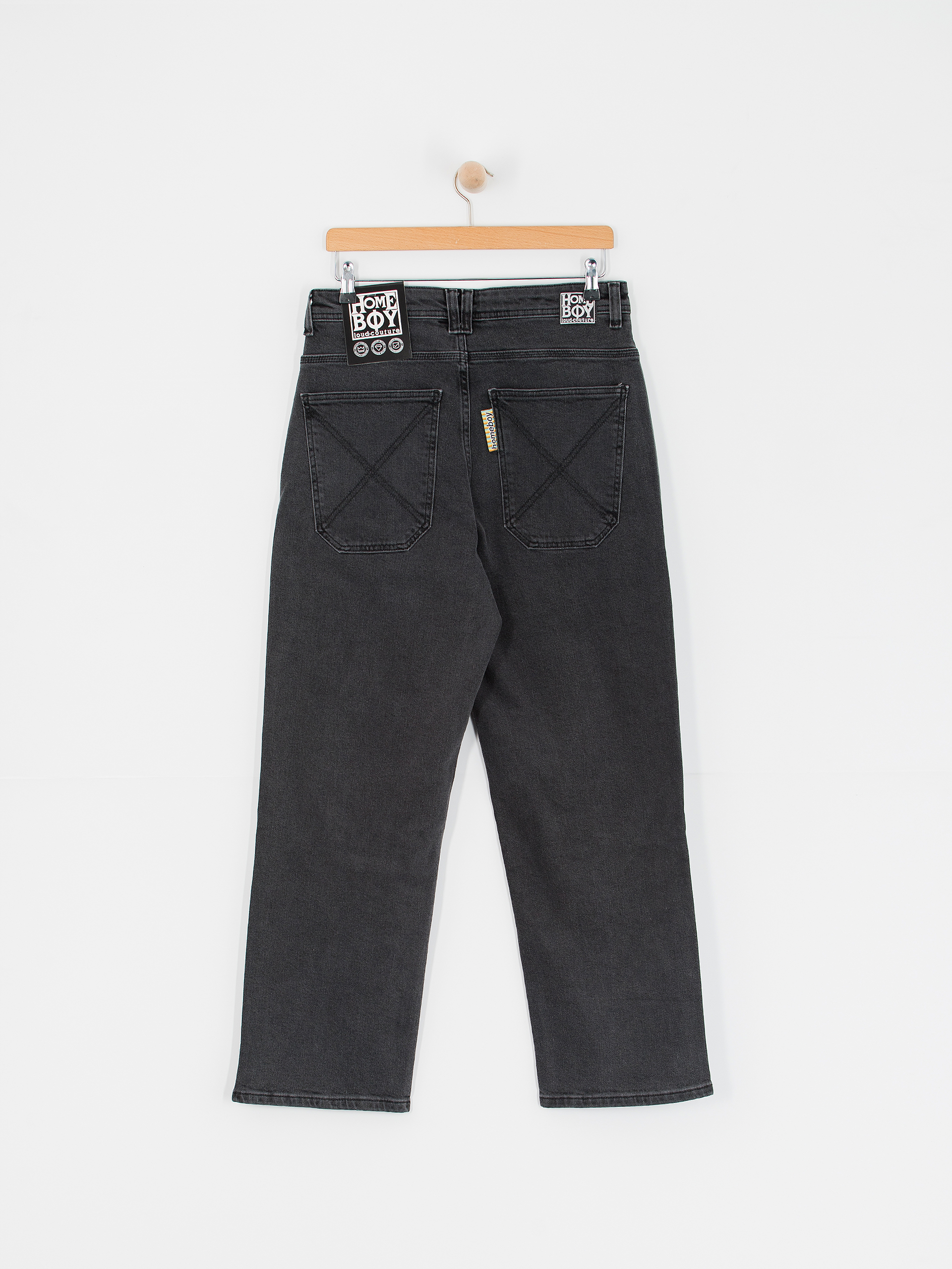 Nohavice Homeboy X Tra Baggy Denim (washed grey)
