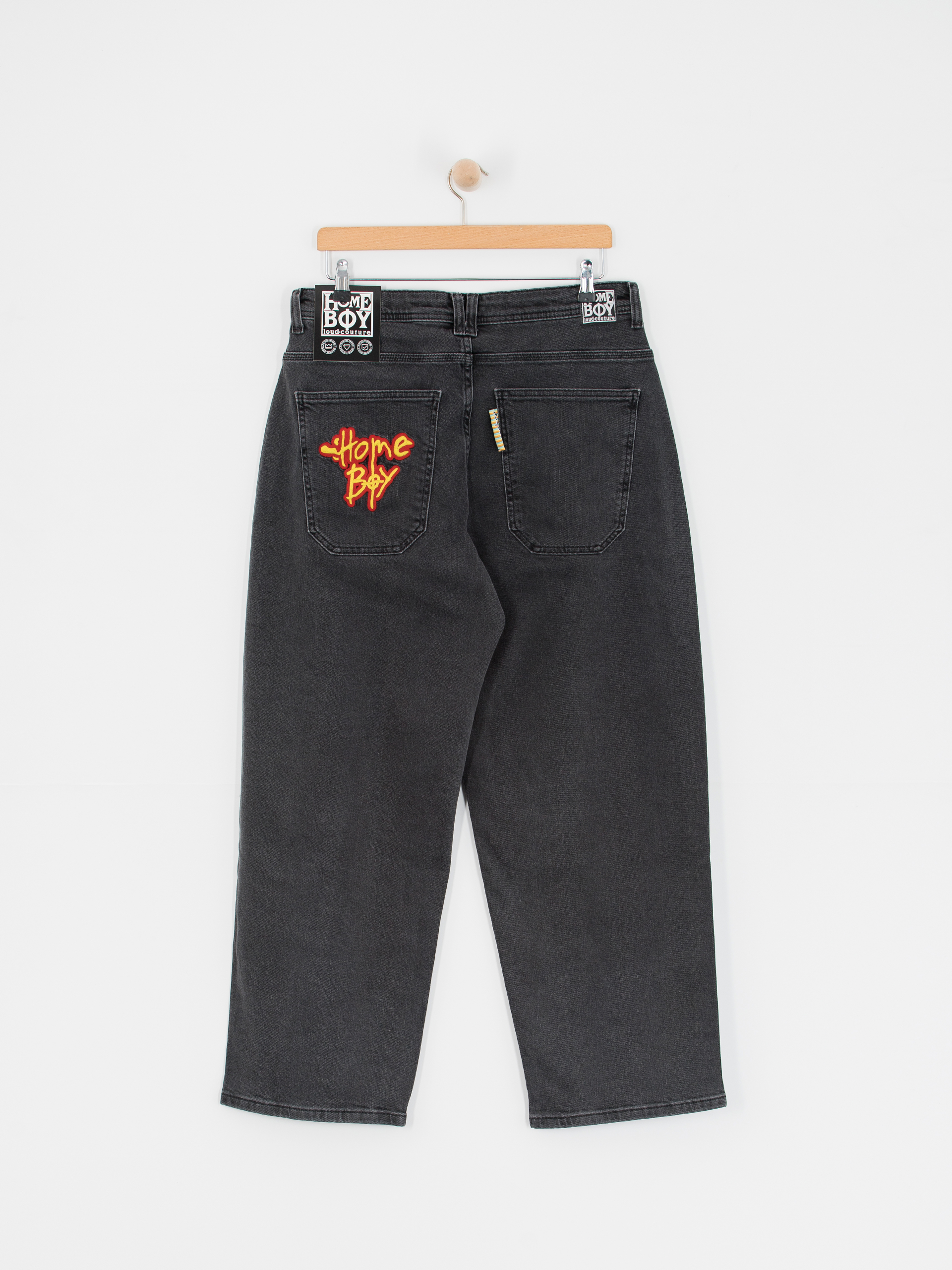 Nohavice Homeboy X Tra Monster Pencil Denim (washed grey)