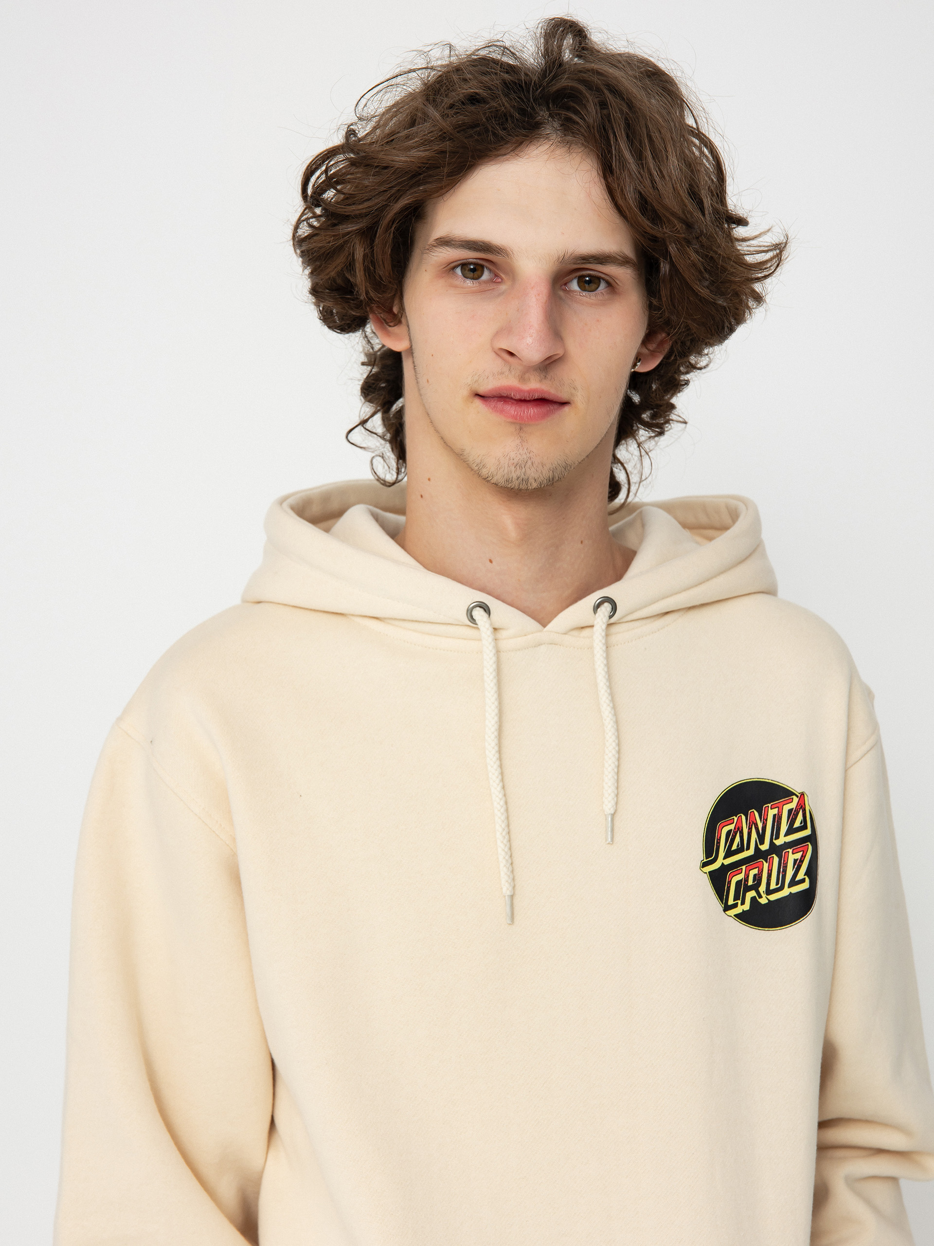 Mikina Santa Cruz Kendall Wolf Dot (chalk)