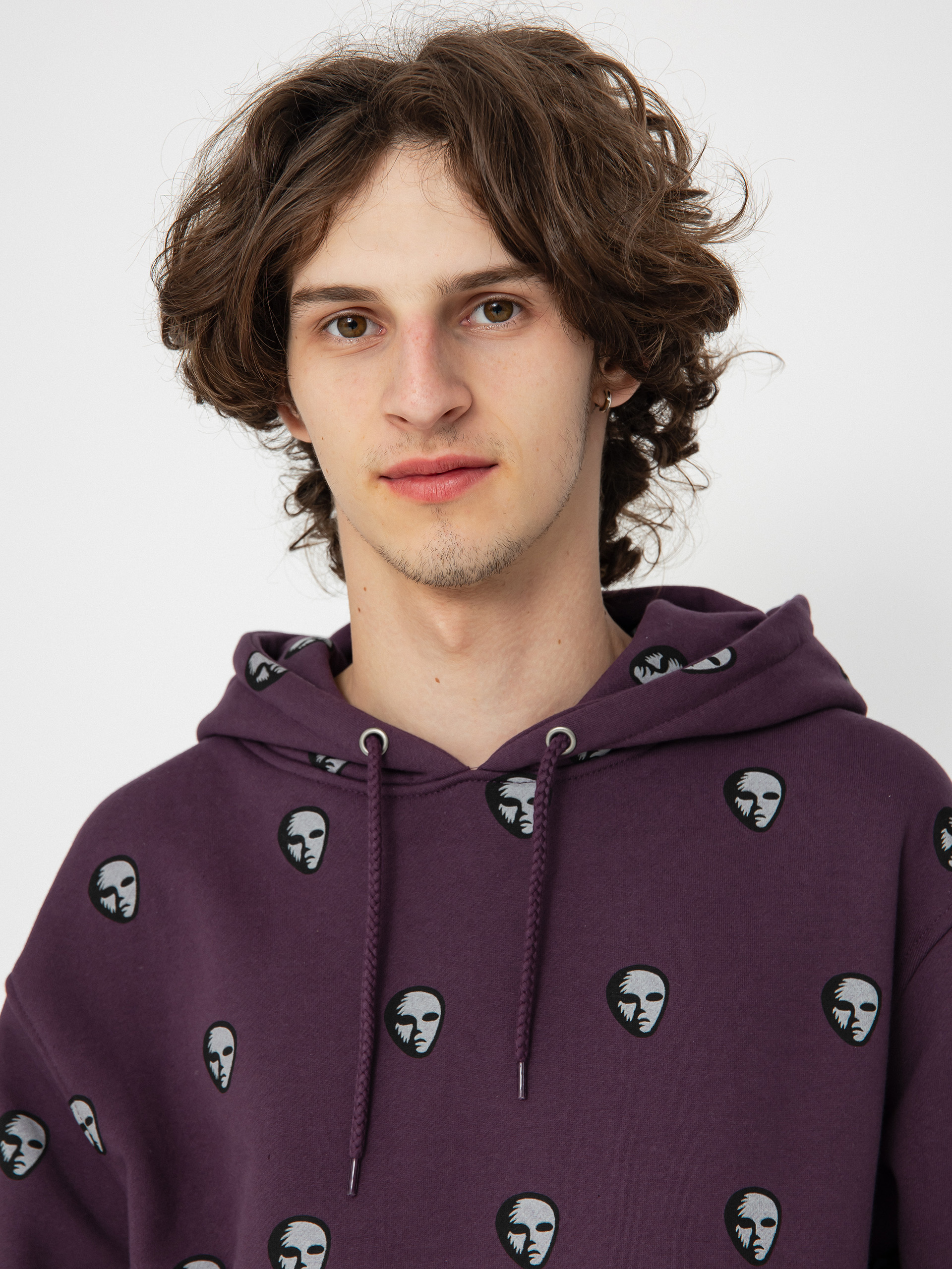 Mikina Santa Cruz Watcher (blackcurrant)