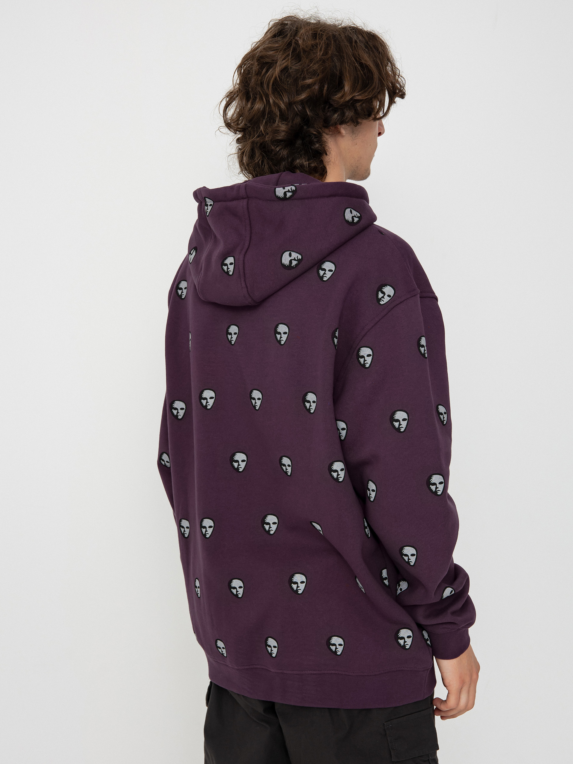 Mikina Santa Cruz Watcher (blackcurrant)