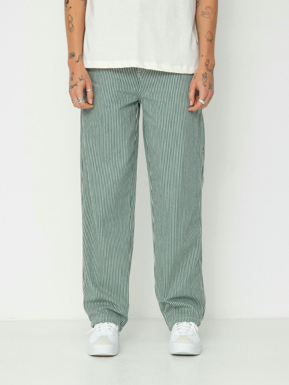 Nohavice Dickies Hickory Wmn (lincoln green)