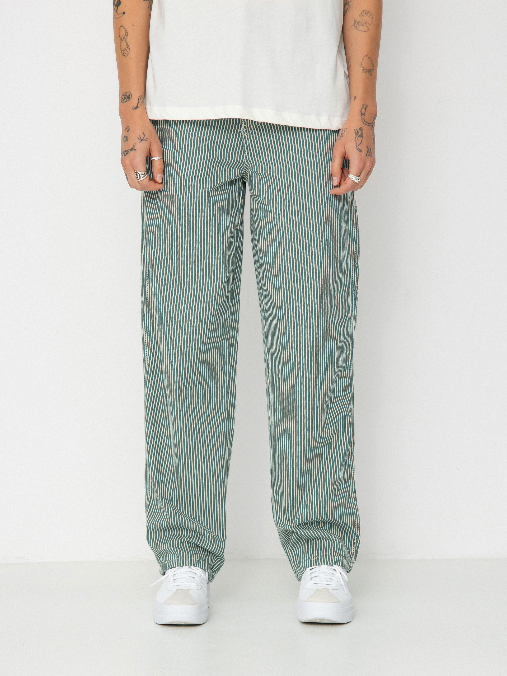 Nohavice Dickies Hickory Wmn (lincoln green)