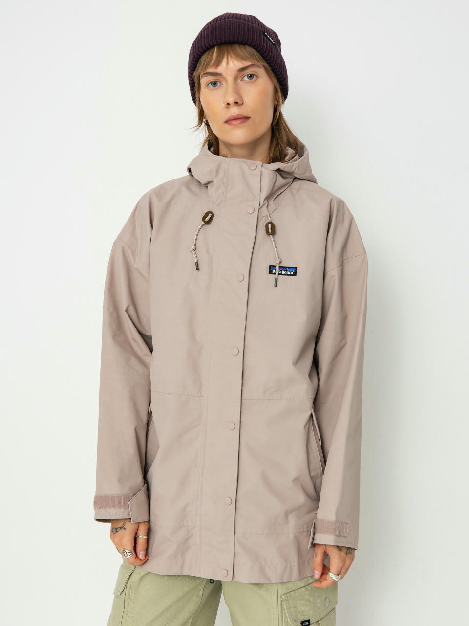 Bunda Patagonia Outdoor Everyday Rain Wmn (stingray mauve)