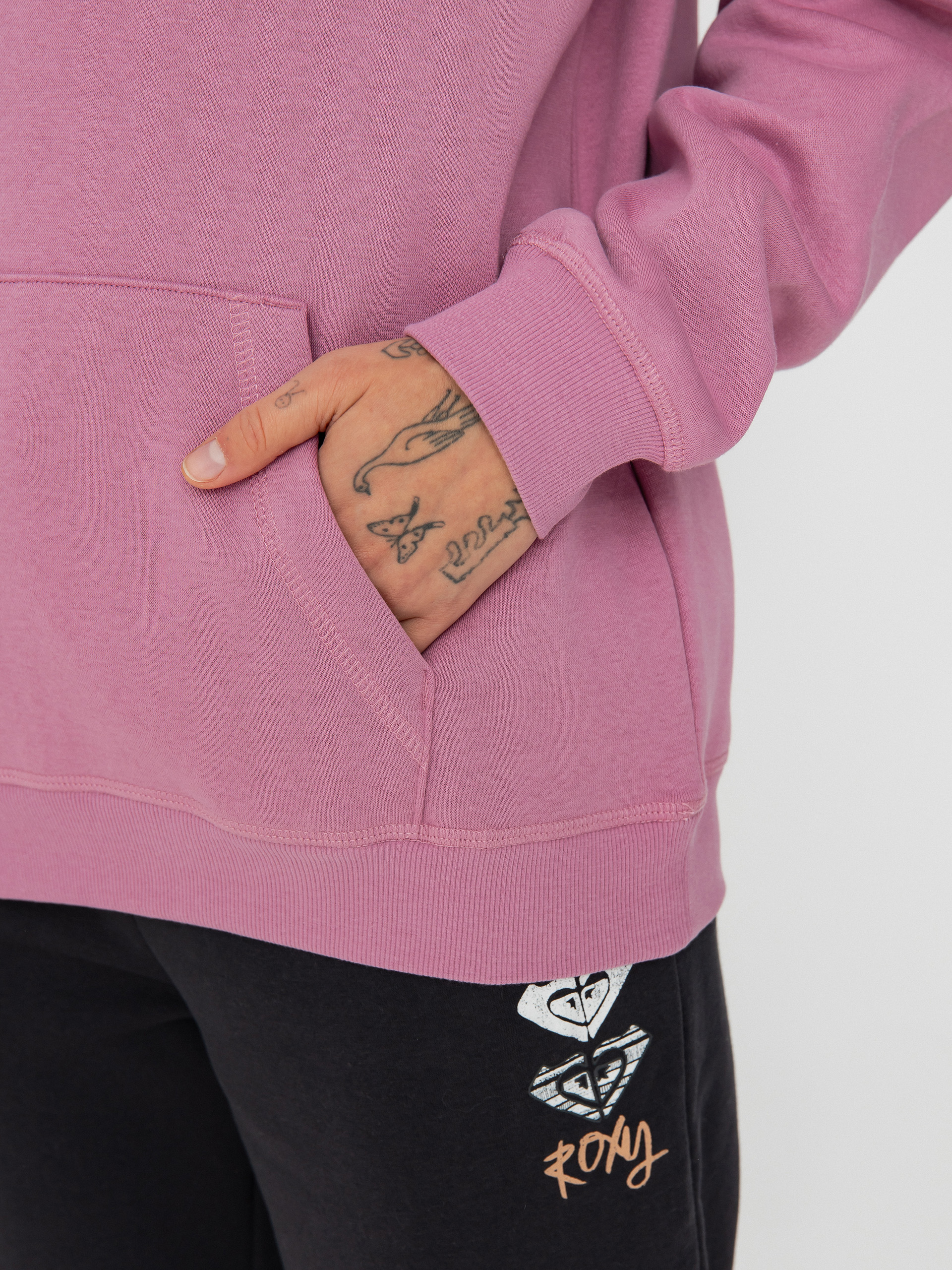 Mikina s kapucňou Roxy Surf Stoked Brushed A HD Wmn (mauve orchid)