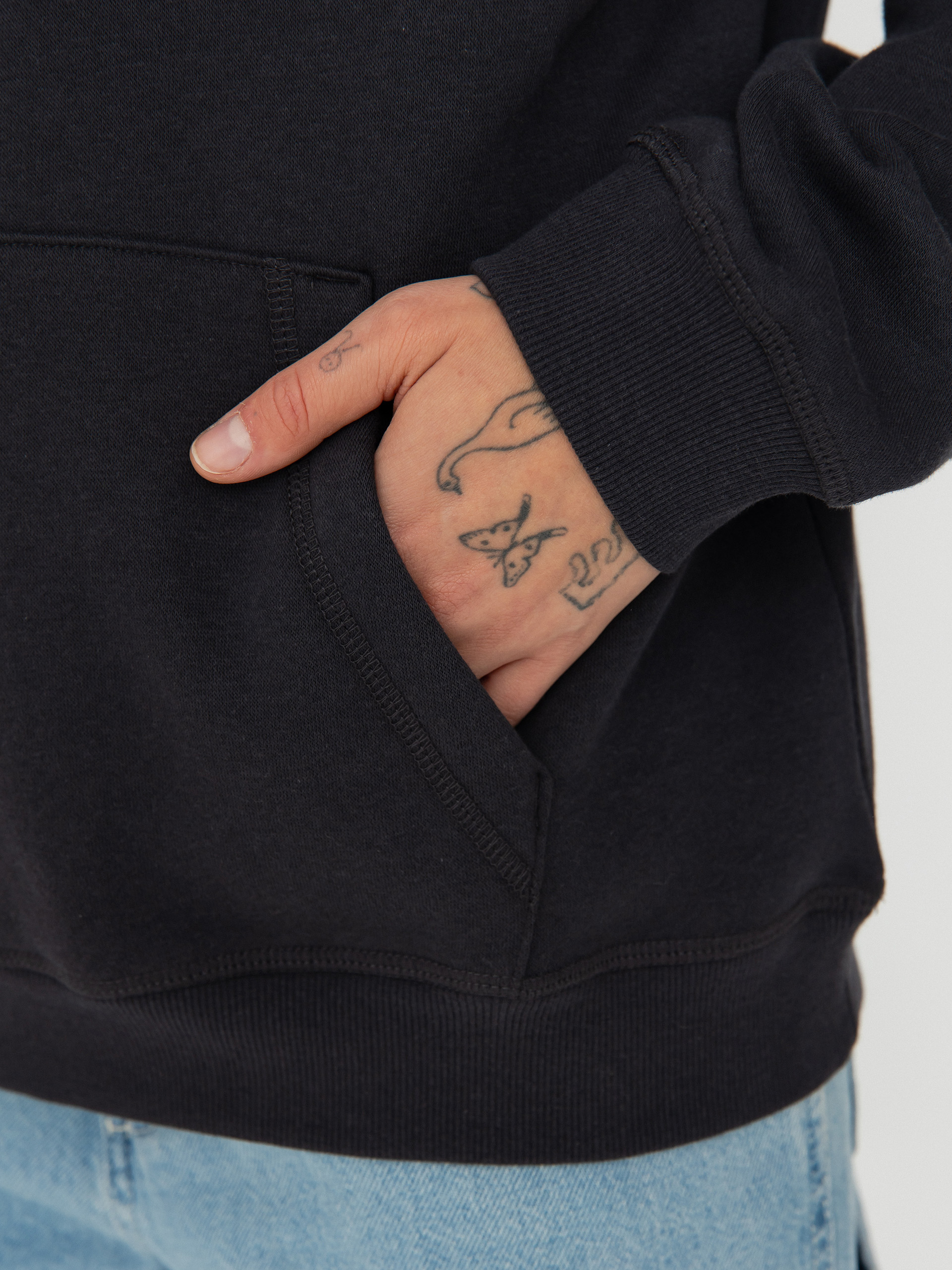 Mikina s kapucňou Roxy Surf Stoked Brushed A HD Wmn (phantom)