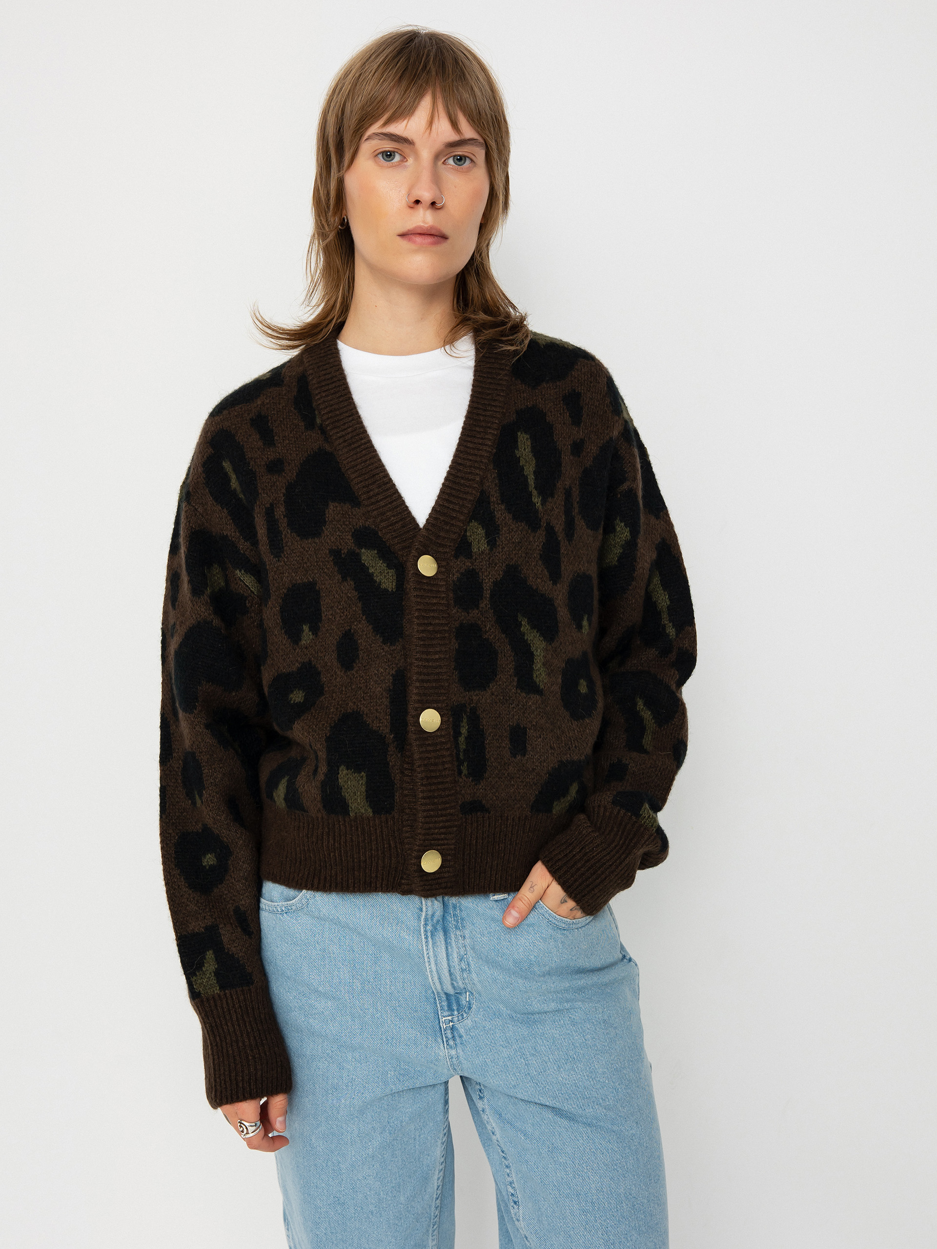Sveter Carhartt WIP Merton Cardigan Wmn