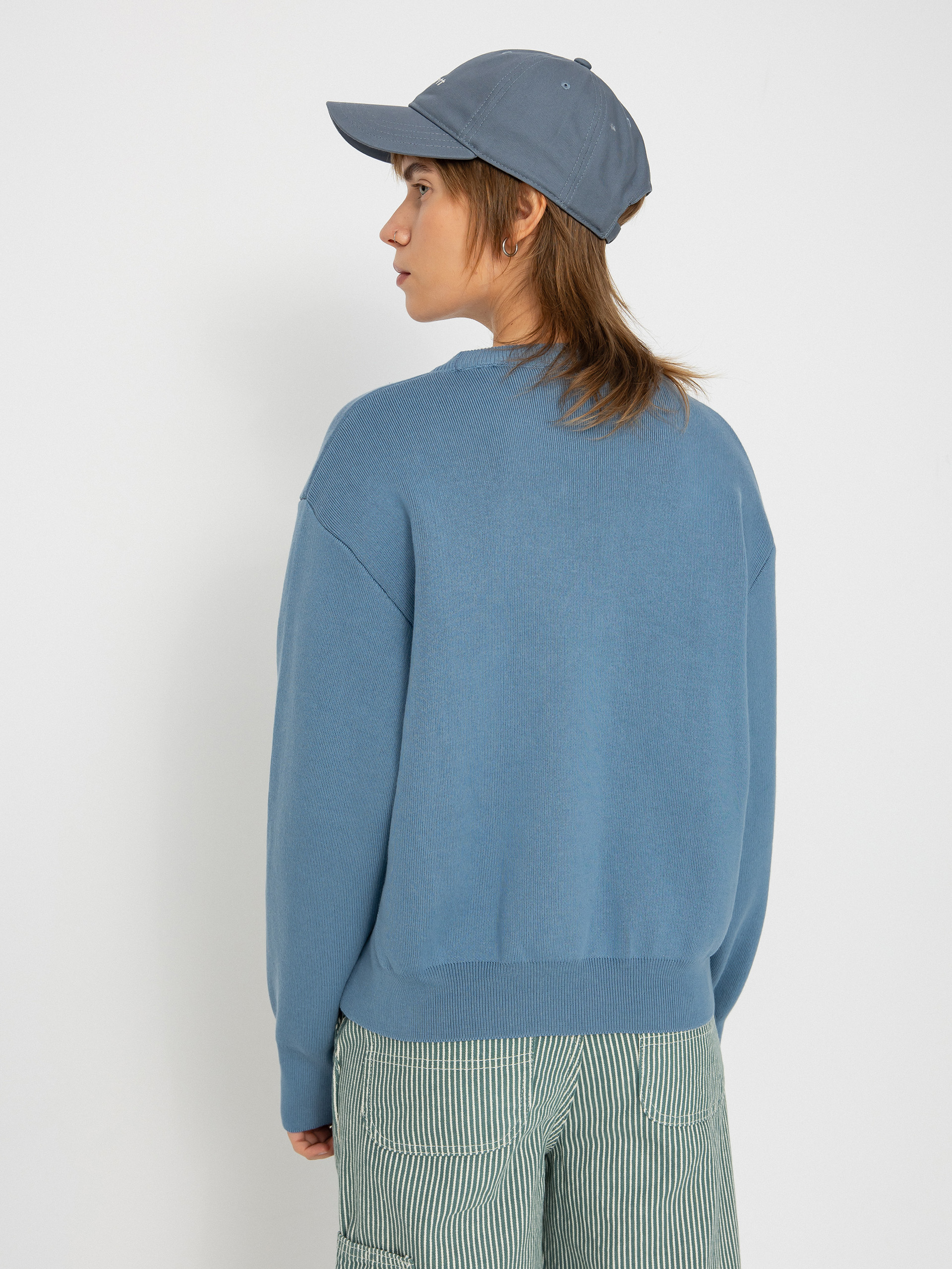 Sveter Carhartt WIP Signature Wmn (dusty ice/wax)